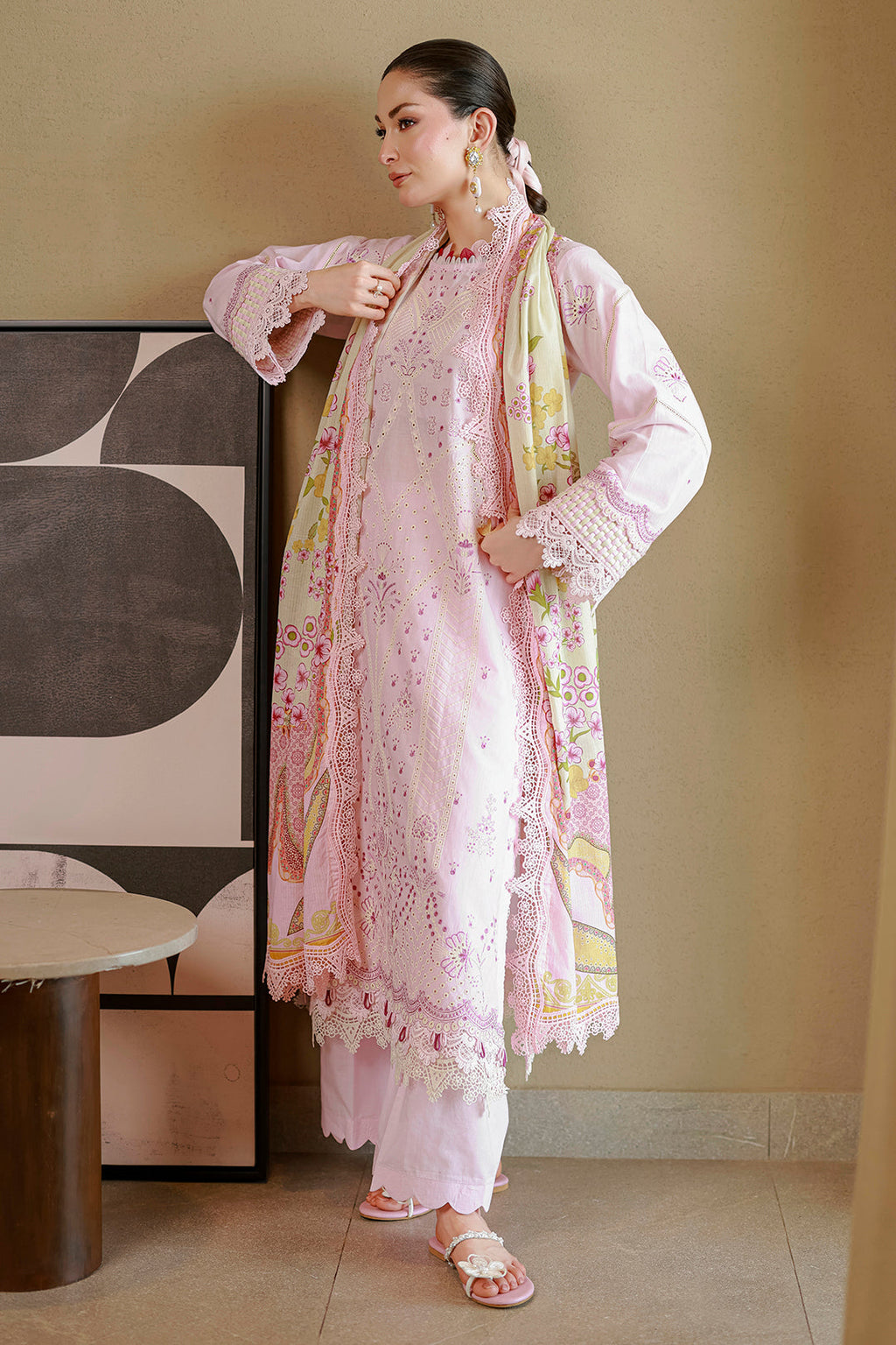 Zellbury | Chikankari Embroidered Lawn | 4080