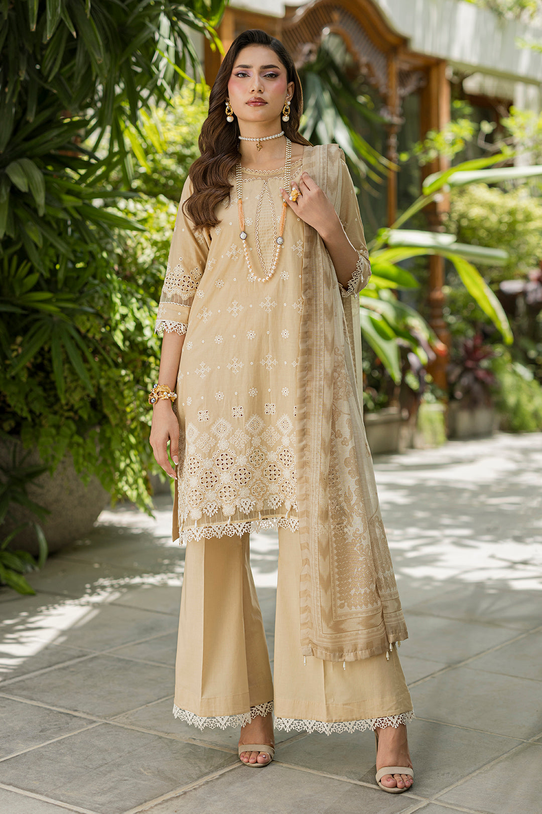 Zellbury | Chikankari Embroidered Lawn | 4081