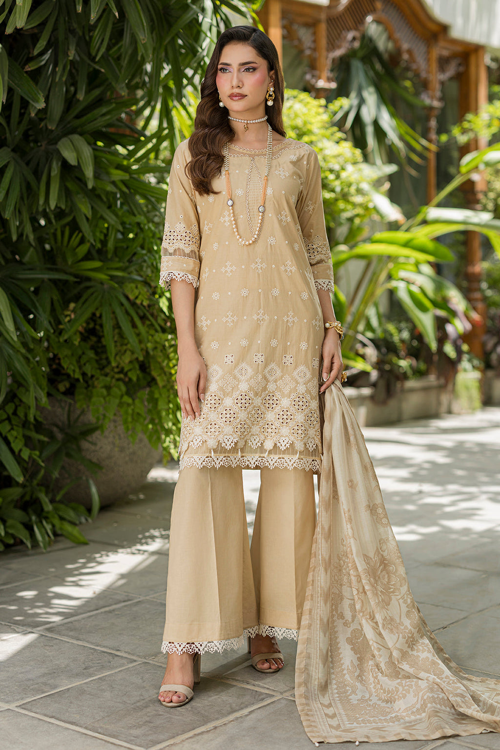Zellbury | Chikankari Embroidered Lawn | 4081