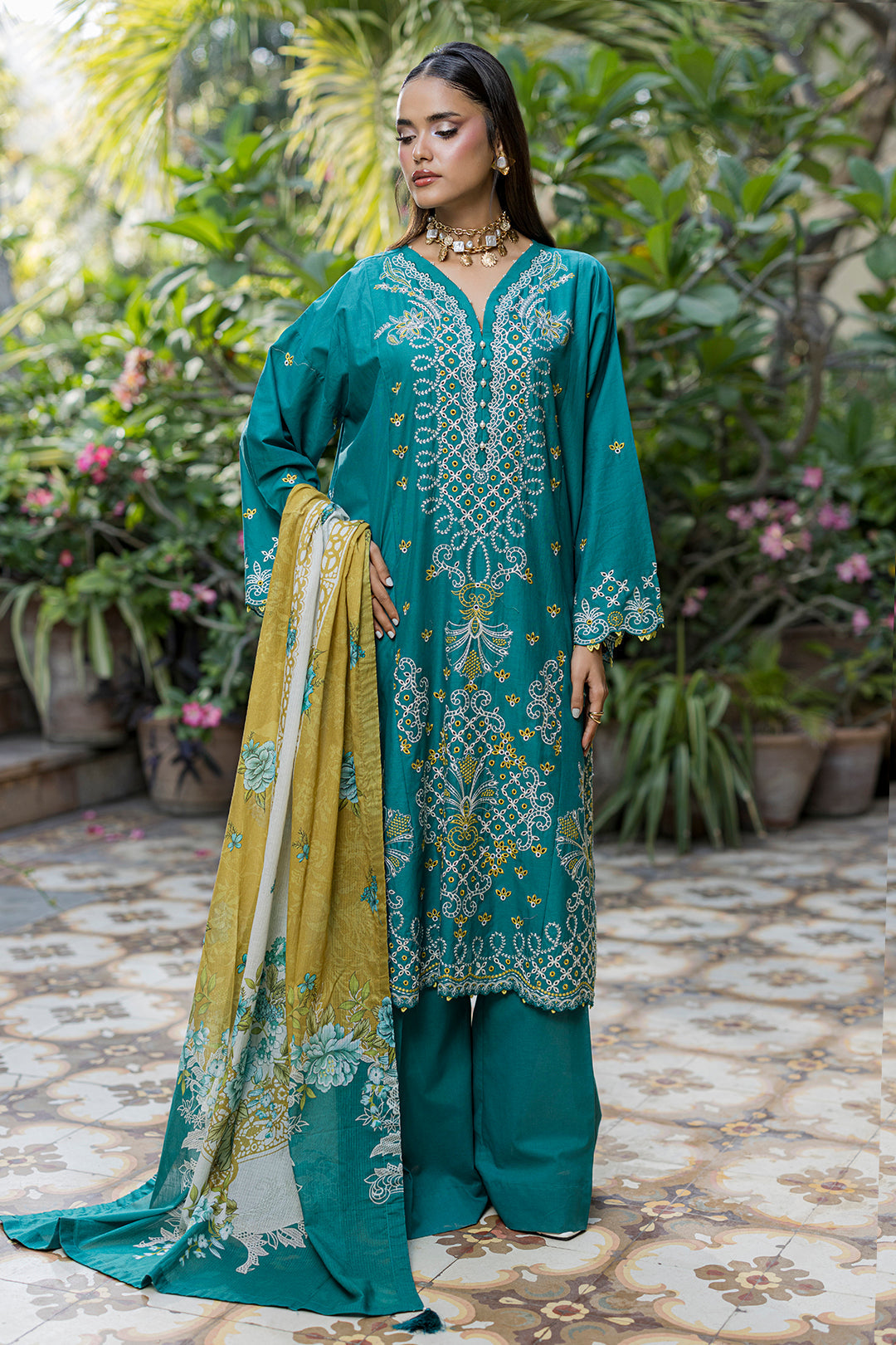 Zellbury | Chikankari Embroidered Lawn | 4083