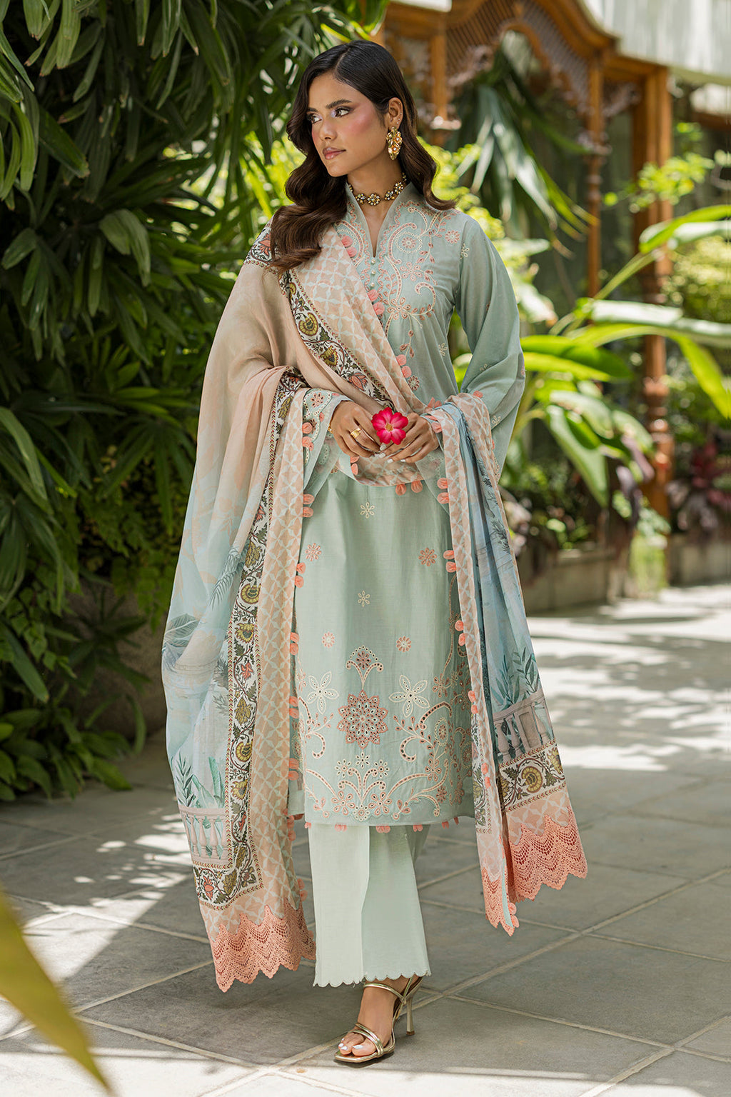 Zellbury | Chikankari Embroidered Lawn | 4086