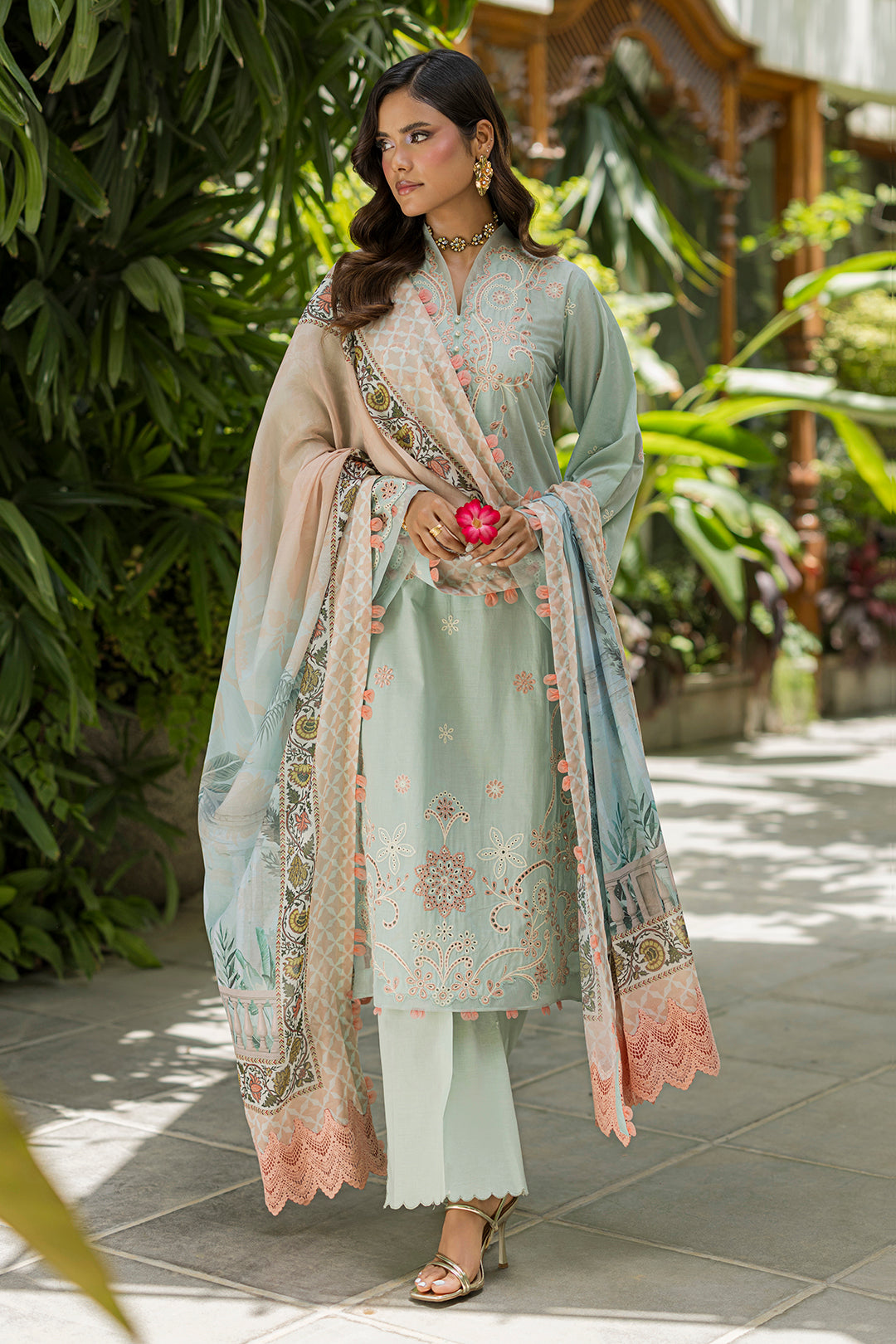Zellbury | Chikankari Embroidered Lawn | 4086