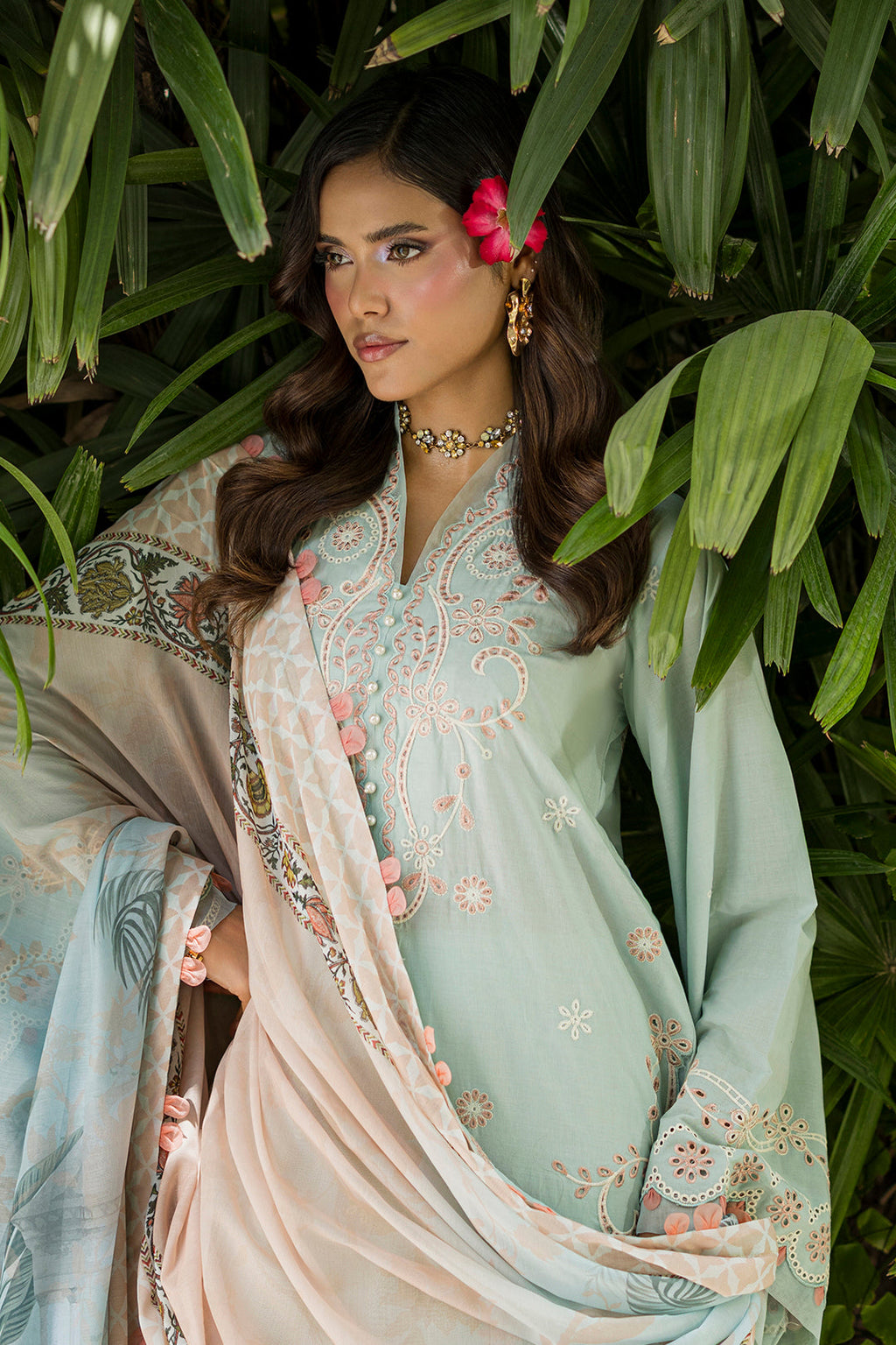 Zellbury | Chikankari Embroidered Lawn | 4086