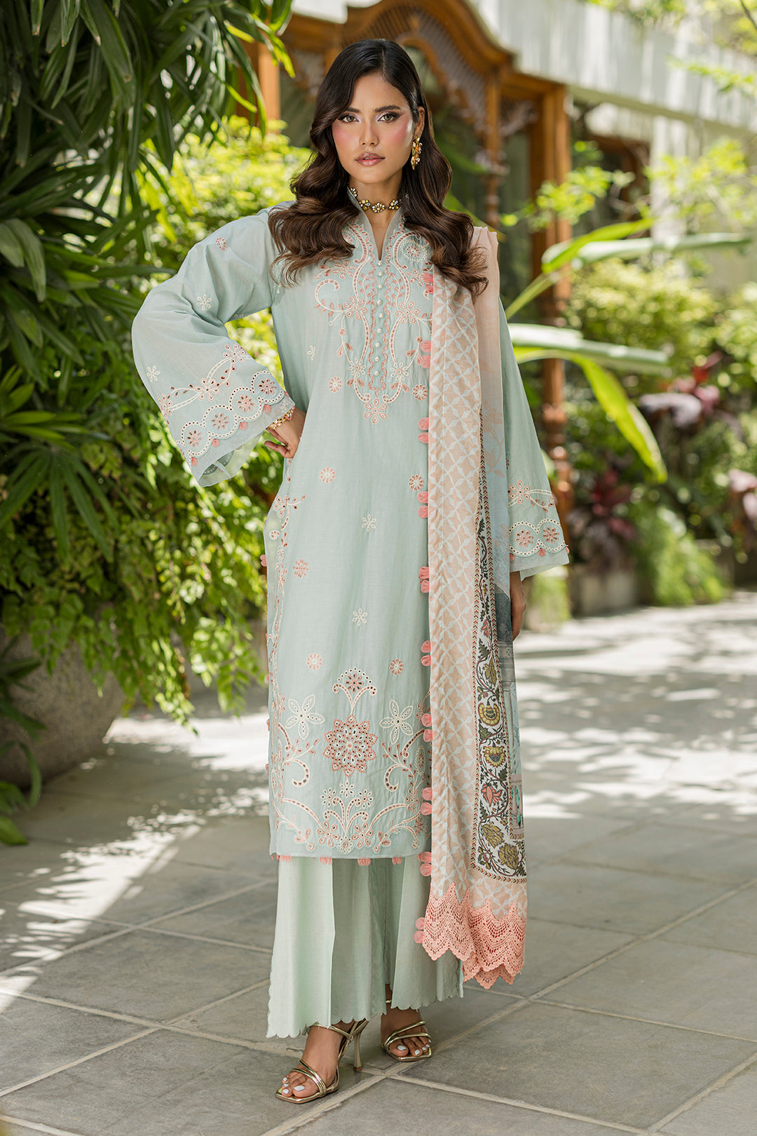Zellbury | Chikankari Embroidered Lawn | 4086