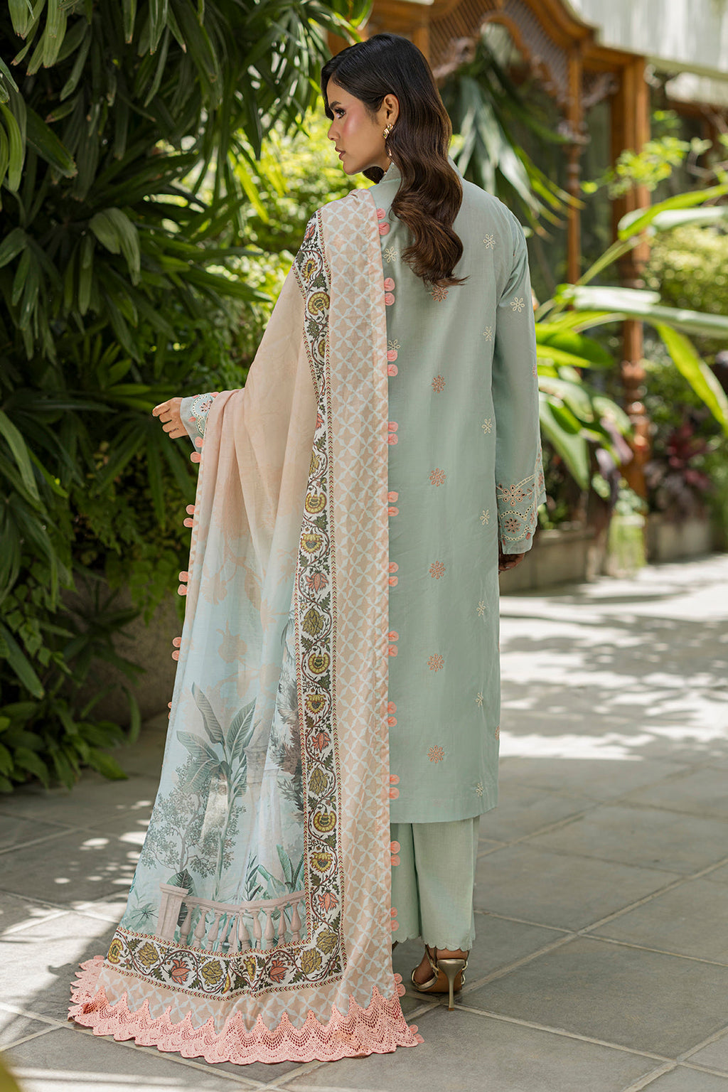 Zellbury | Chikankari Embroidered Lawn | 4086