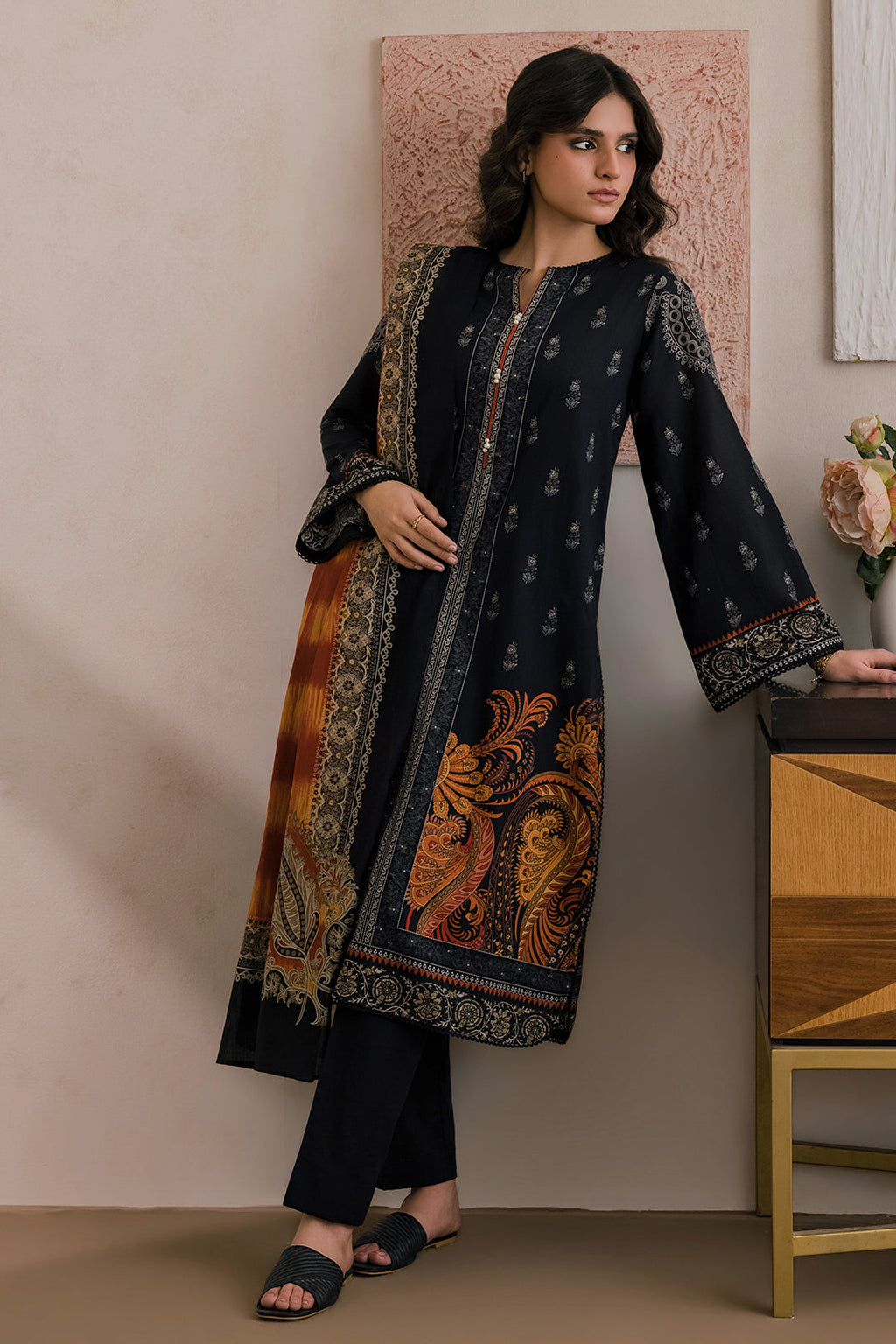 Zellbury | Shirt Dupatta | 0522
