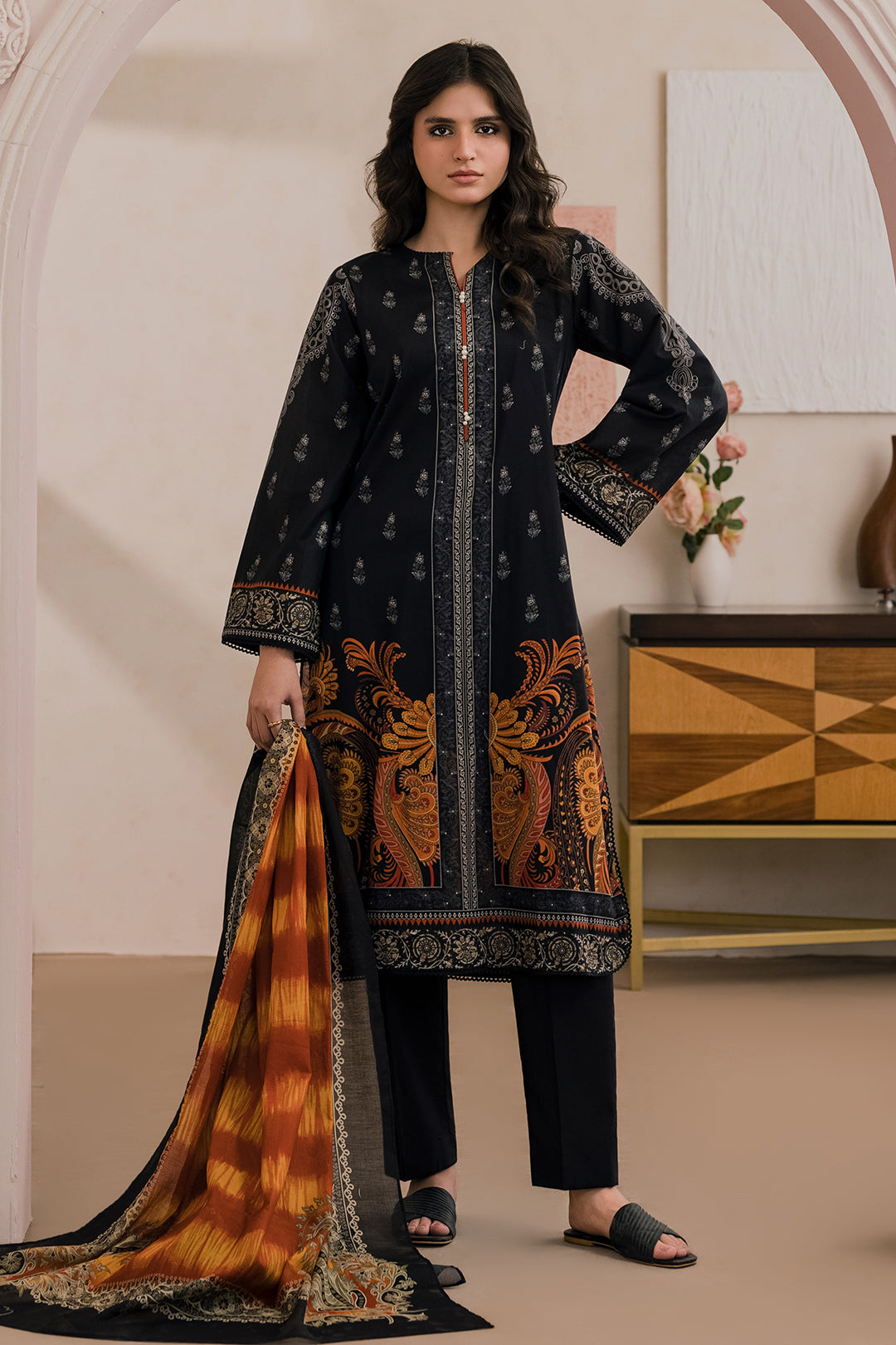 Zellbury | Shirt Dupatta | 0522