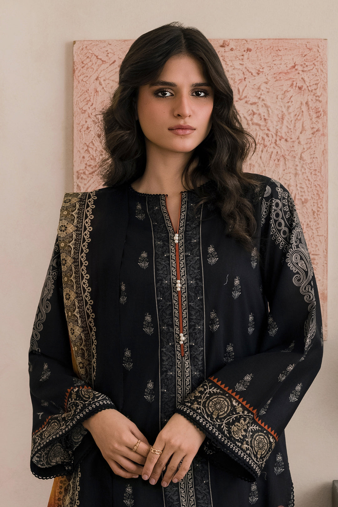 Zellbury | Shirt Dupatta | 0522
