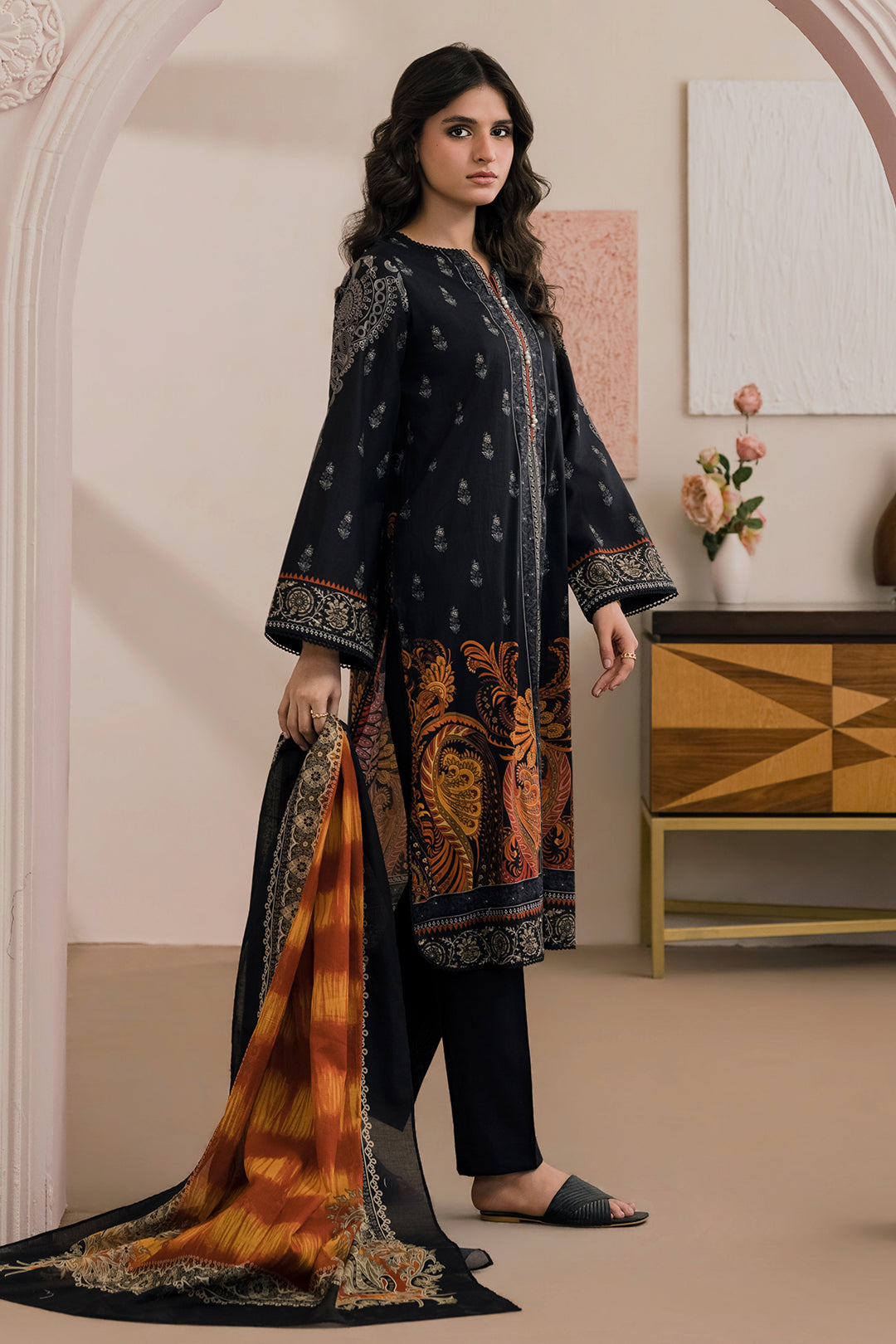 Zellbury | Shirt Dupatta | 0522