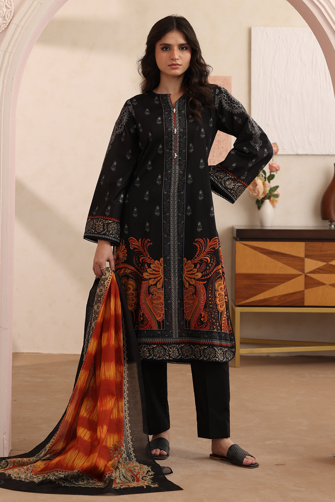 Zellbury | Shirt Dupatta | 0522