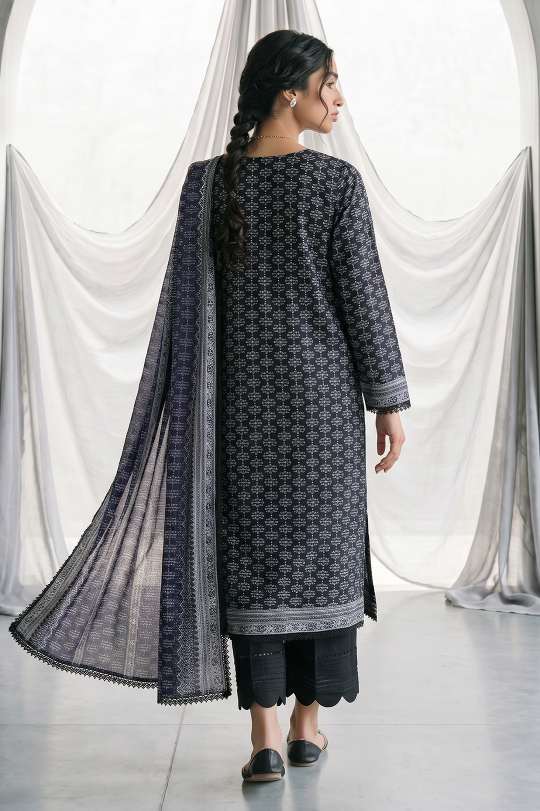 Zellbury | Shirt Dupatta | 1061