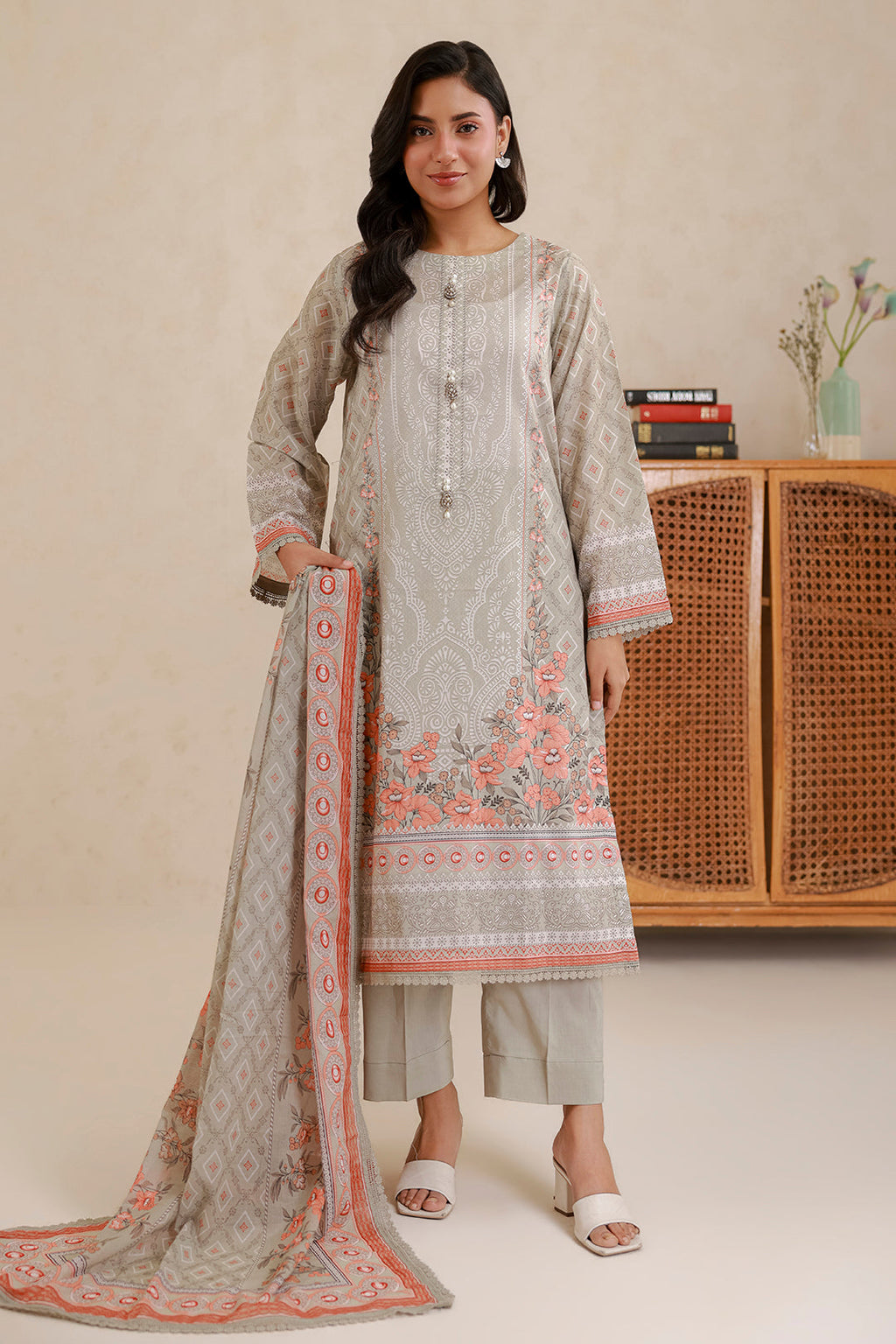 Zellbury | Unstitched Lawn Edit | 0754