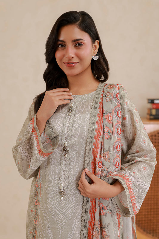 Zellbury | Unstitched Lawn Edit | 0754