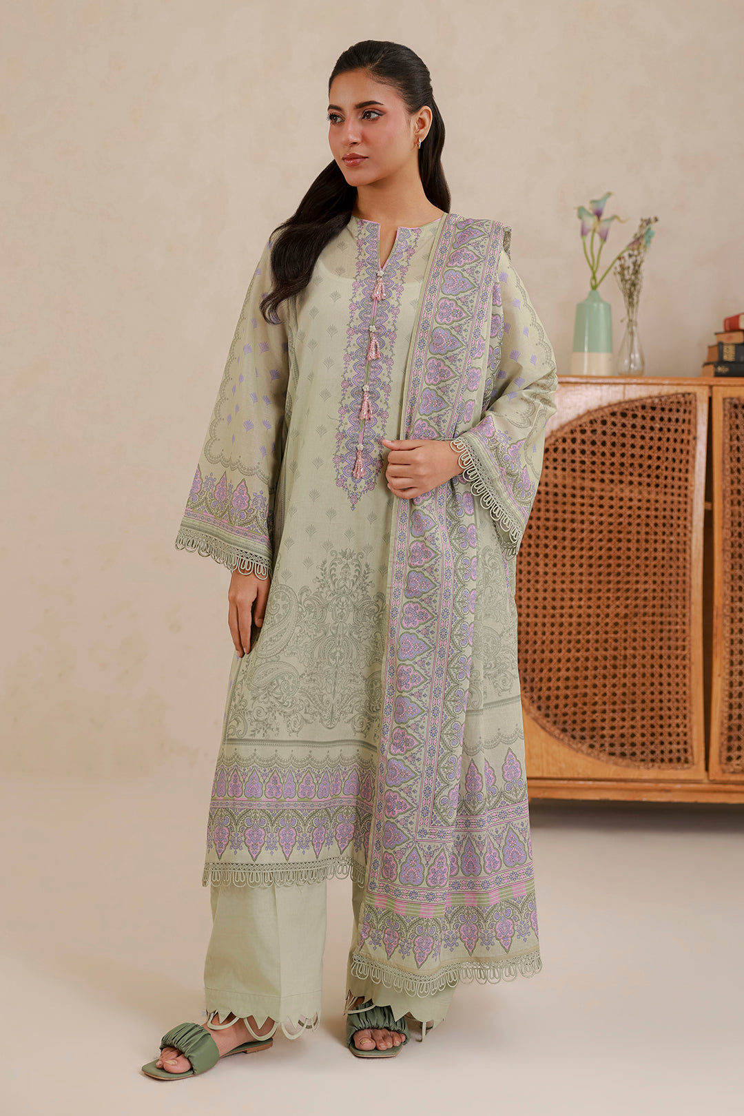 Zellbury | Unstitched Lawn Edit | 0875