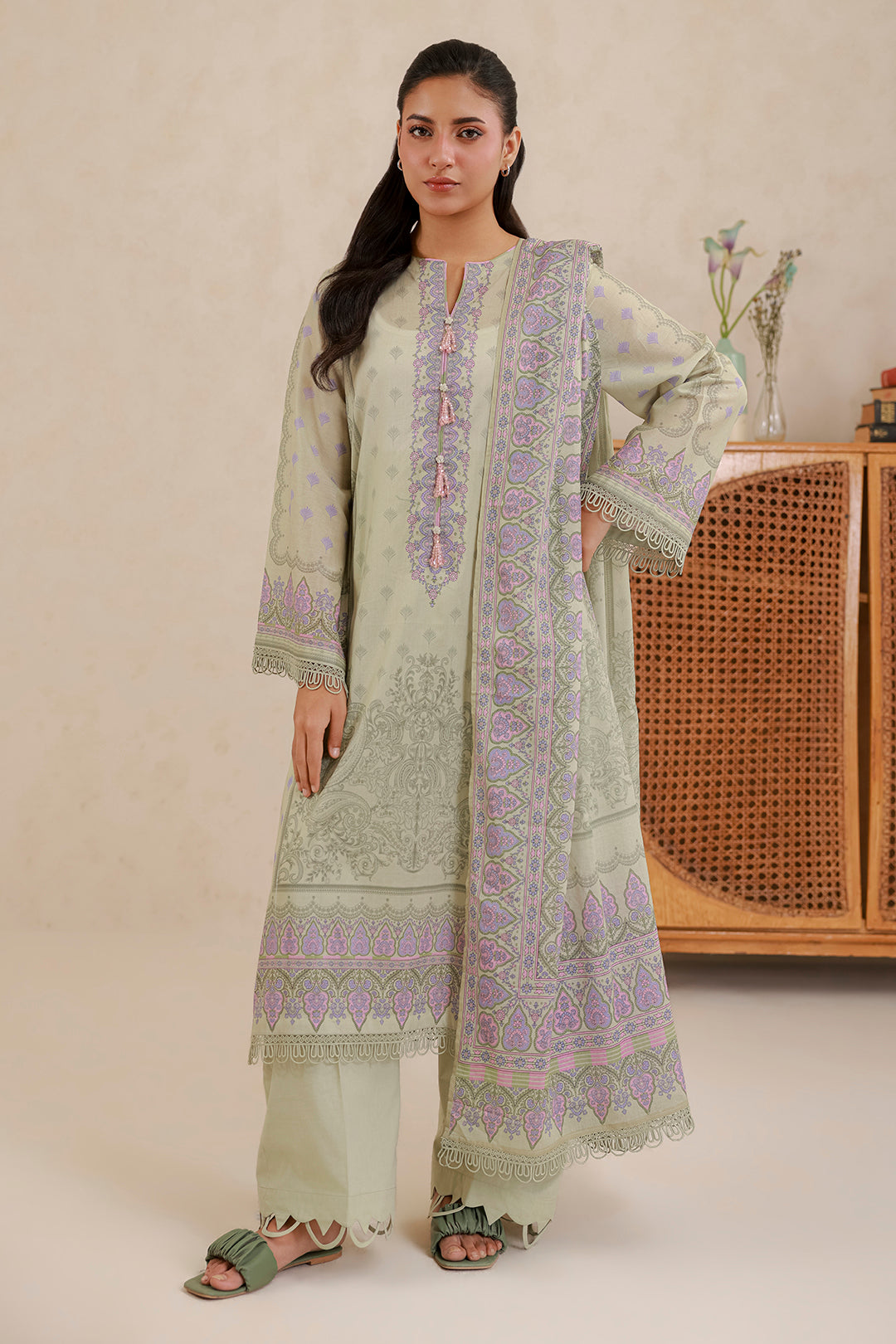 Zellbury | Unstitched Lawn Edit | 0875