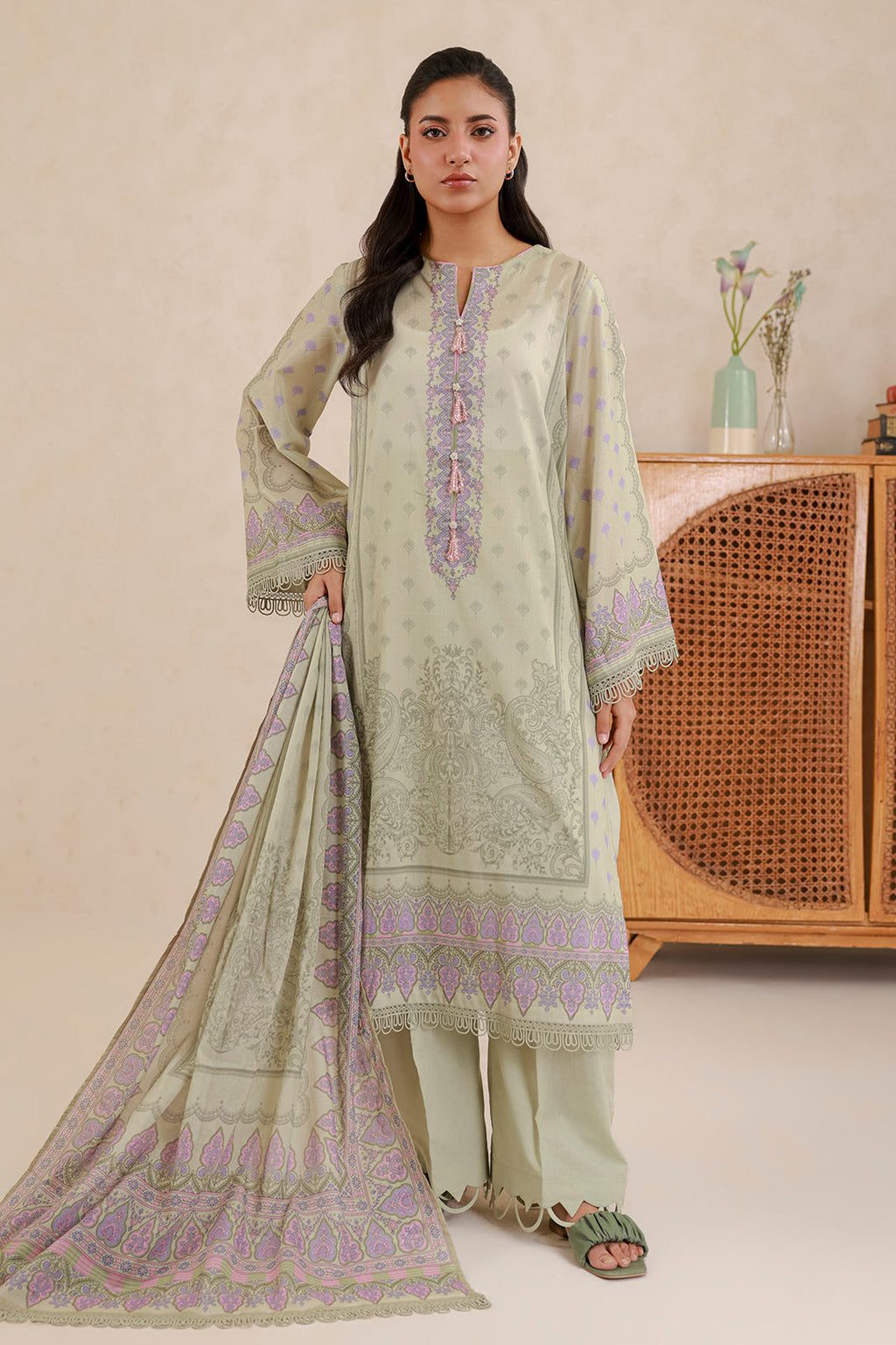Zellbury | Unstitched Lawn Edit | 0875
