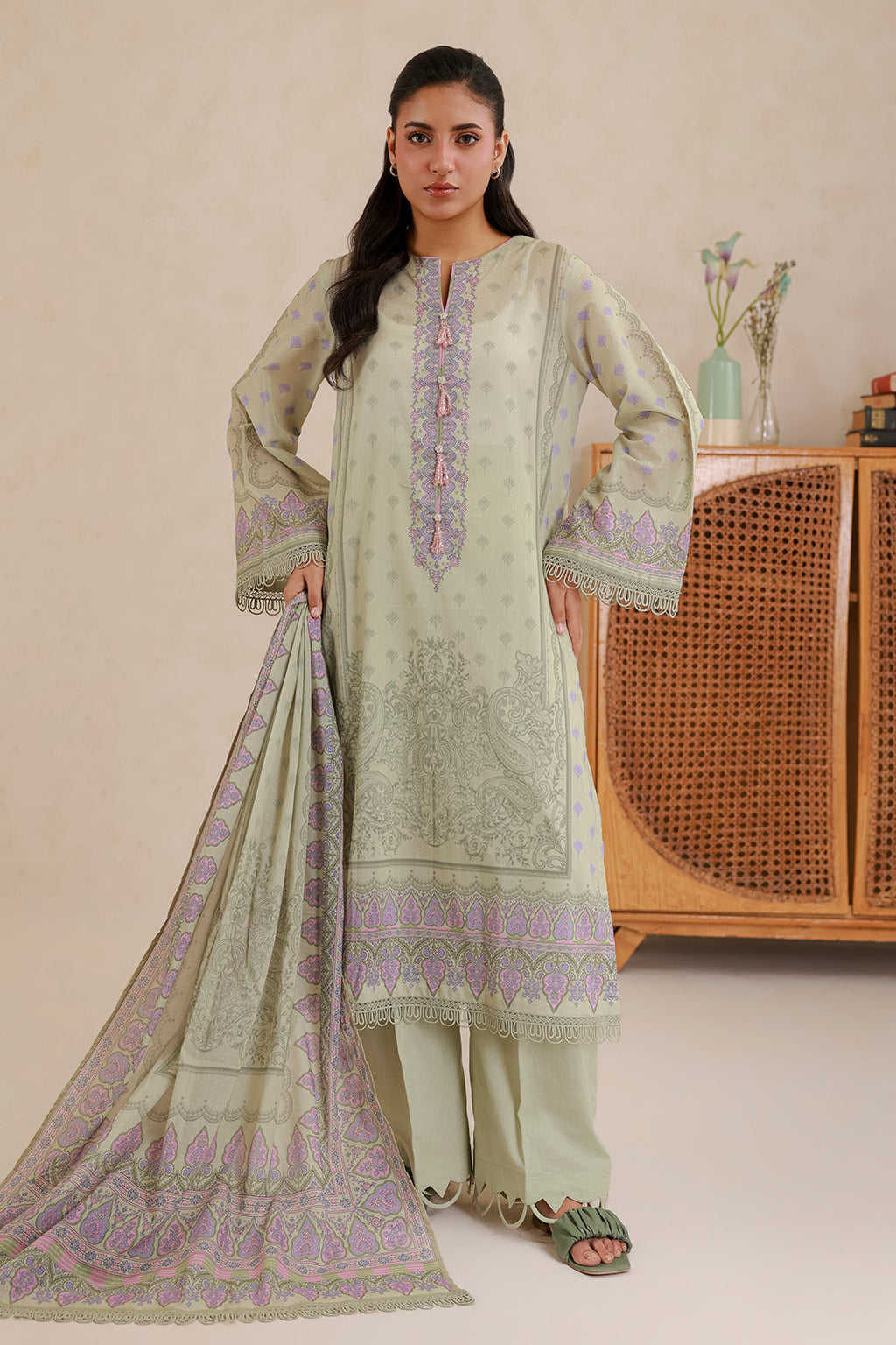 Zellbury | Unstitched Lawn Edit | 0875