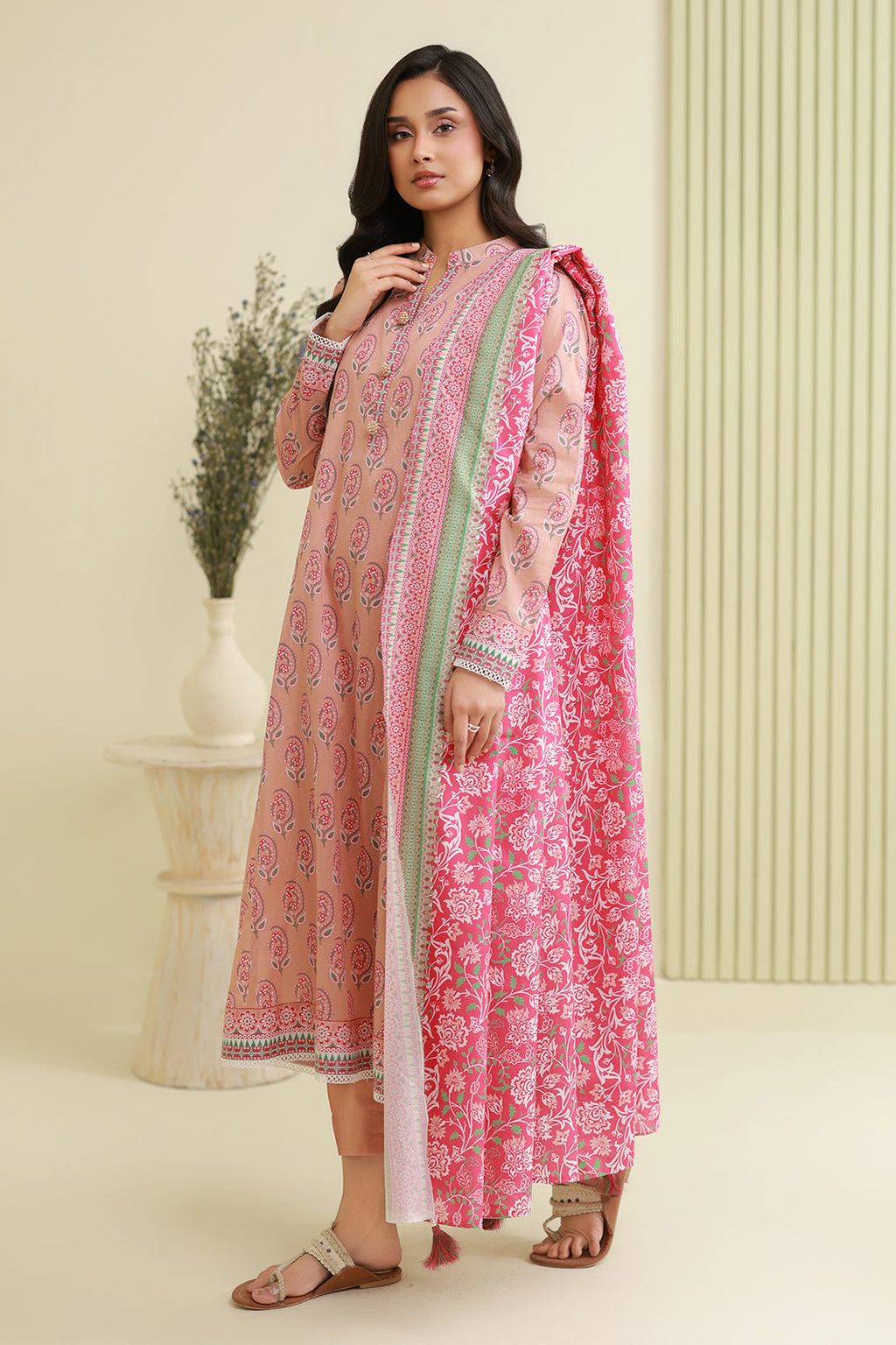 Zellbury | Unstitched Lawn Edit | 0878