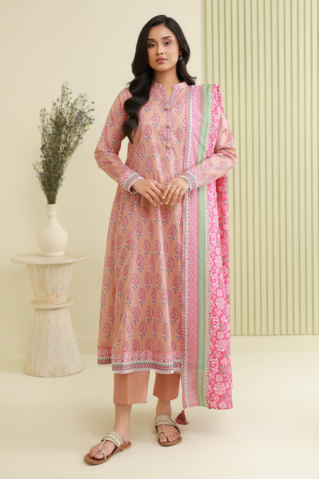 Zellbury | Unstitched Lawn Edit | 0878