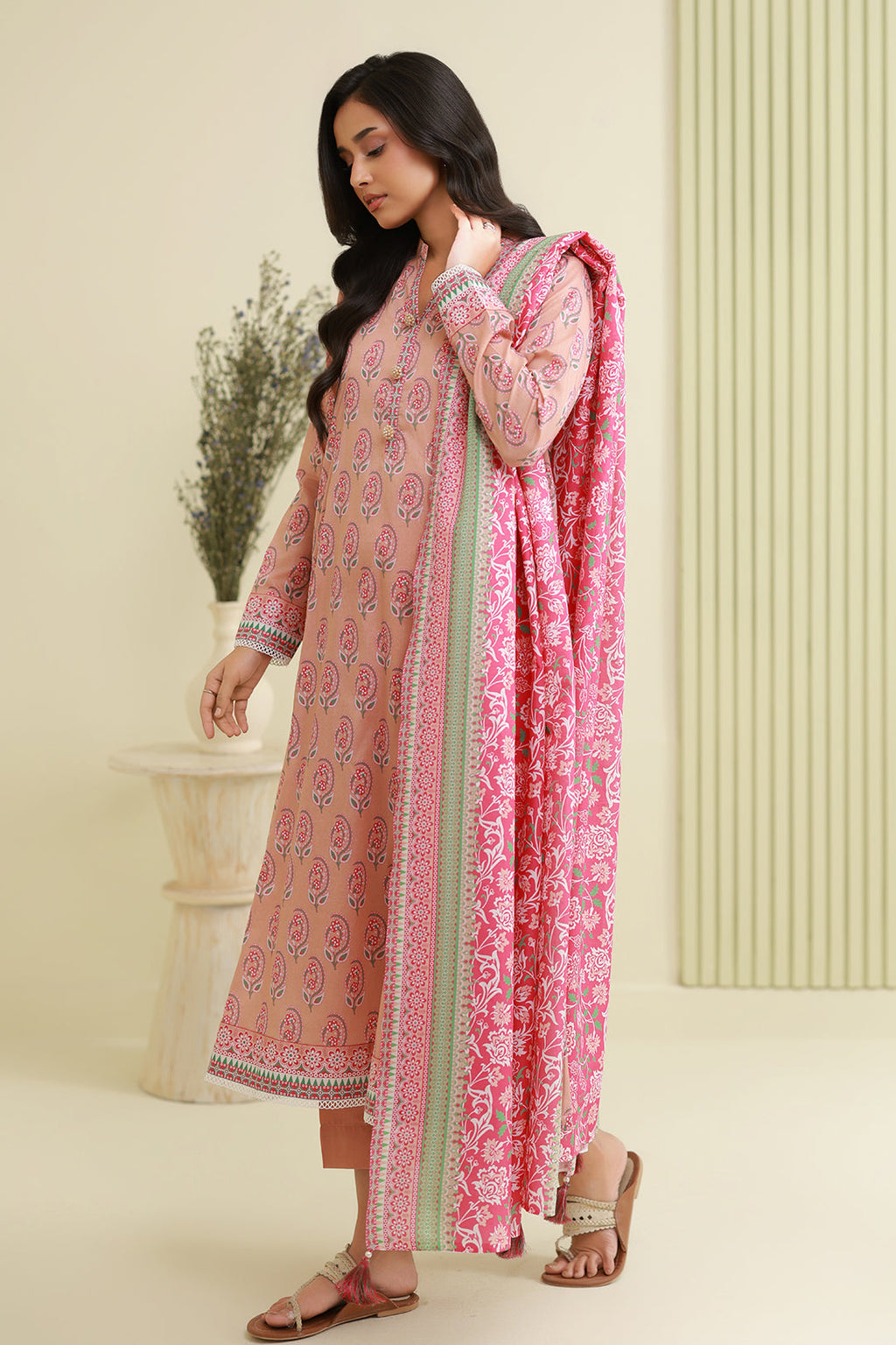 Zellbury | Unstitched Lawn Edit | 0878
