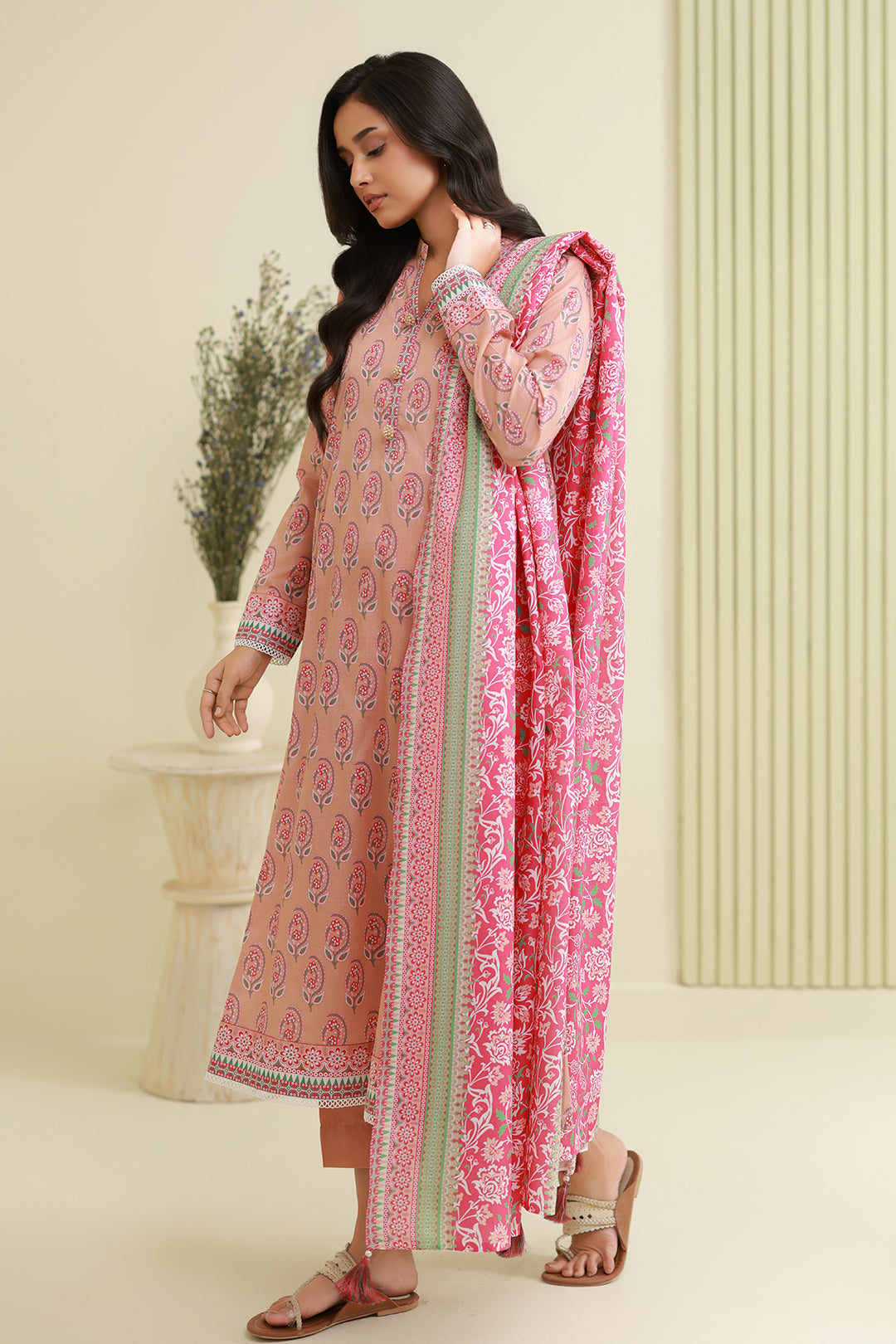 Zellbury | Unstitched Lawn Edit | 0878