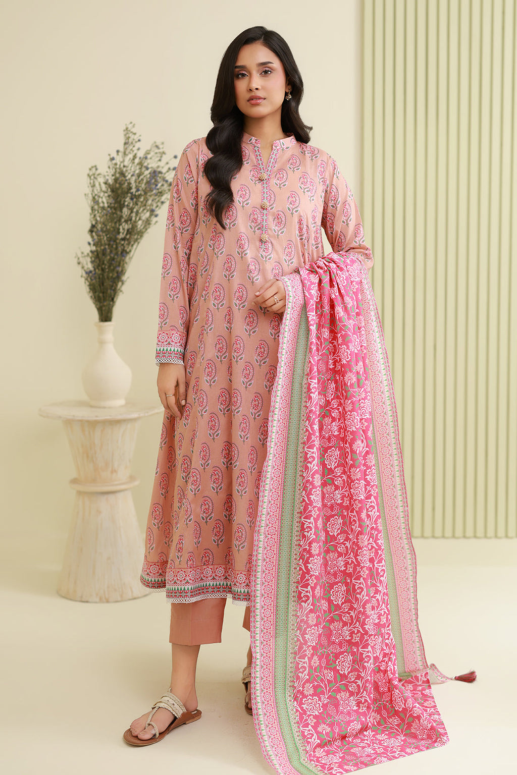 Zellbury | Unstitched Lawn Edit | 0878