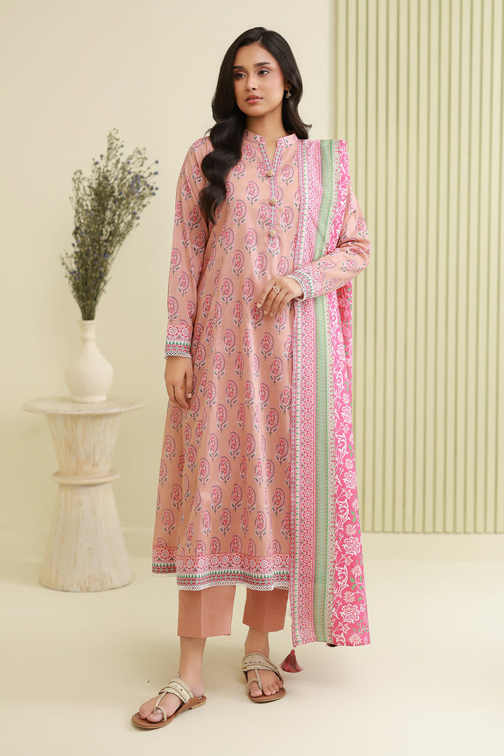 Zellbury | Unstitched Lawn Edit | 0878