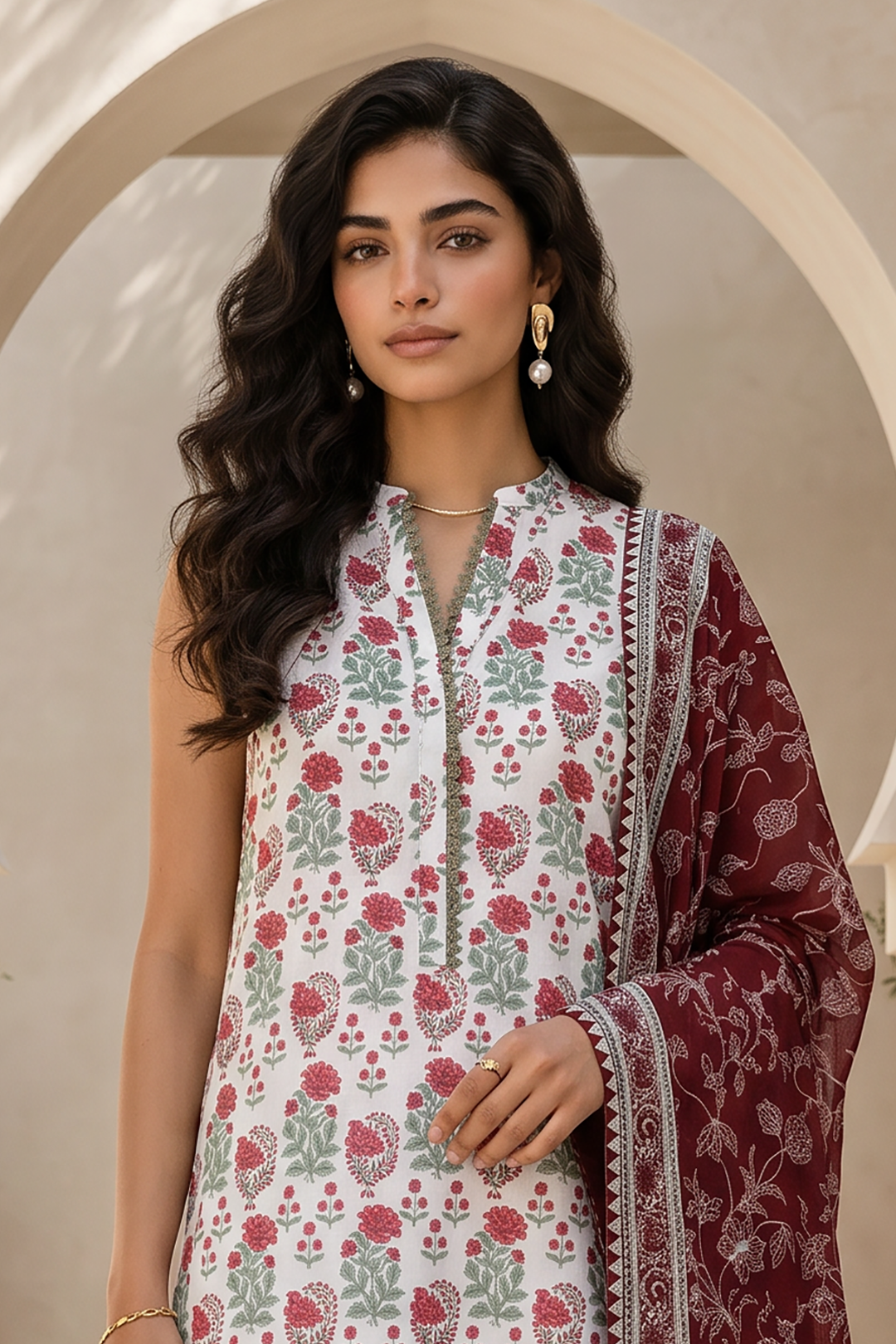Zellbury | Shirt Shalwar Dupatta | 0885