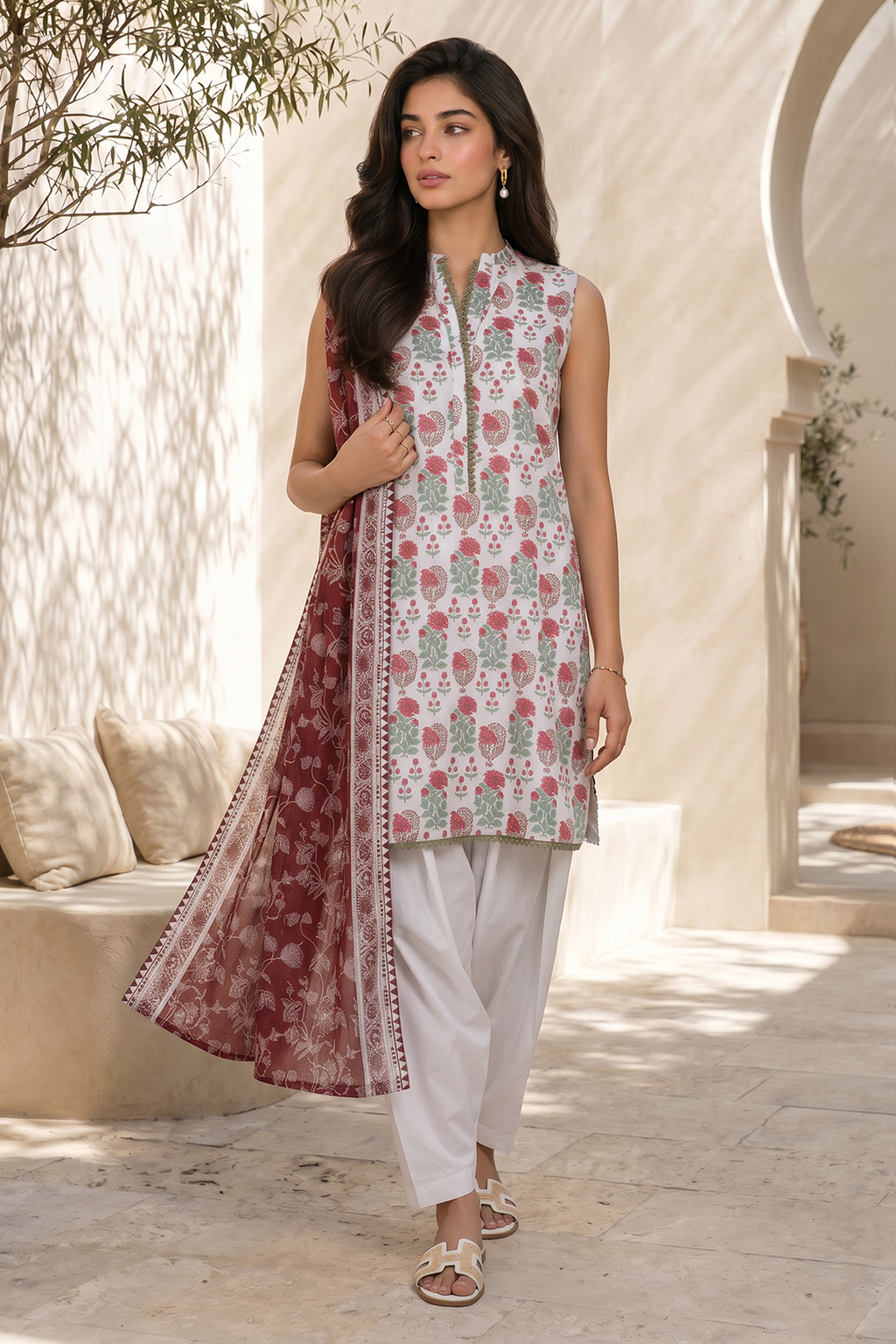 Zellbury | Shirt Shalwar Dupatta | 0885