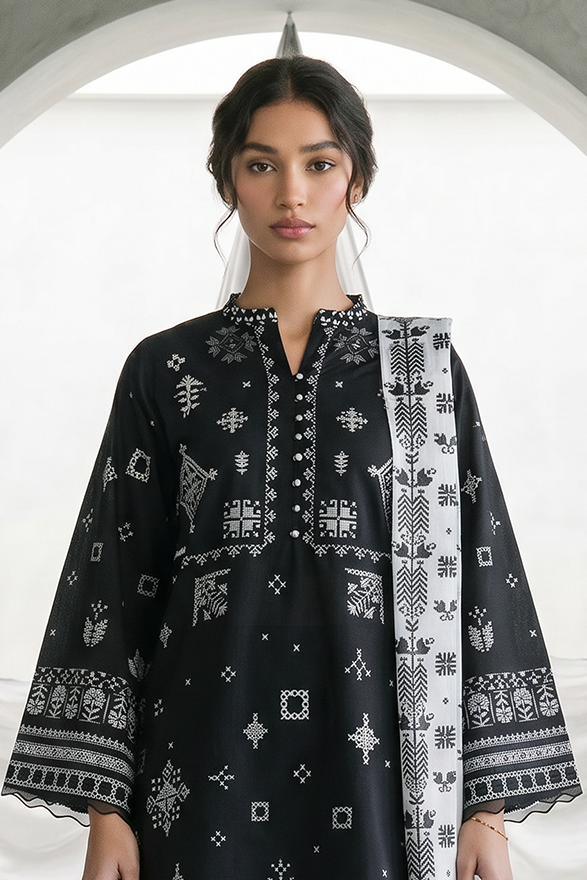 Zellbury | Shirt Shalwar Dupatta | 0957