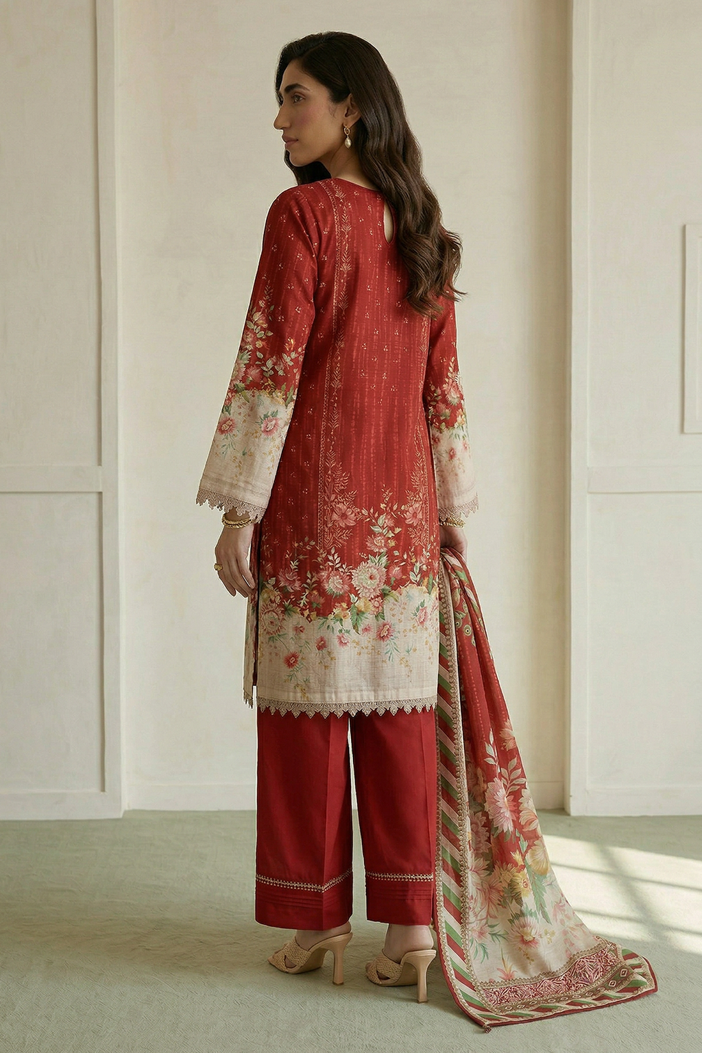 Zellbury | Shirt Shalwar Dupatta | 1006