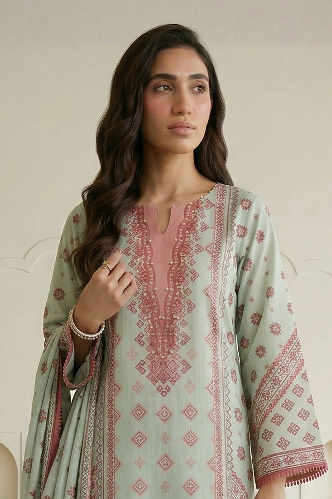 Zellbury | Shirt Shalwar Dupatta | 1008