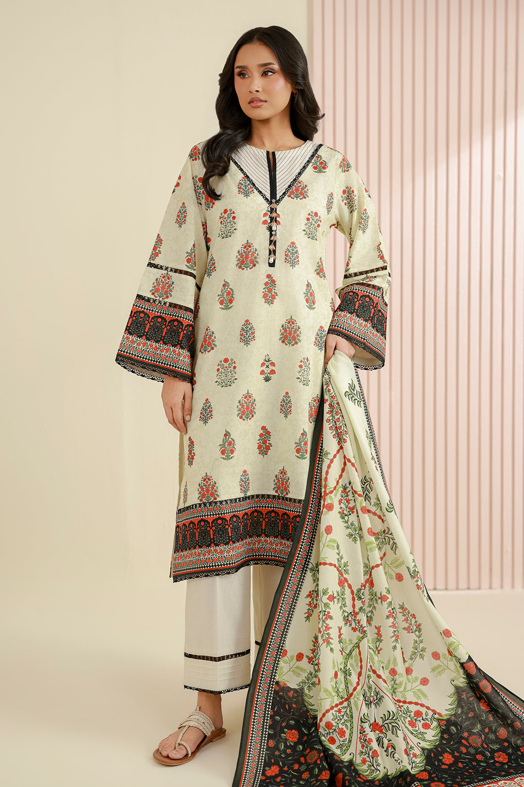 Zellbury | Shirt Shalwar Dupatta | 1011