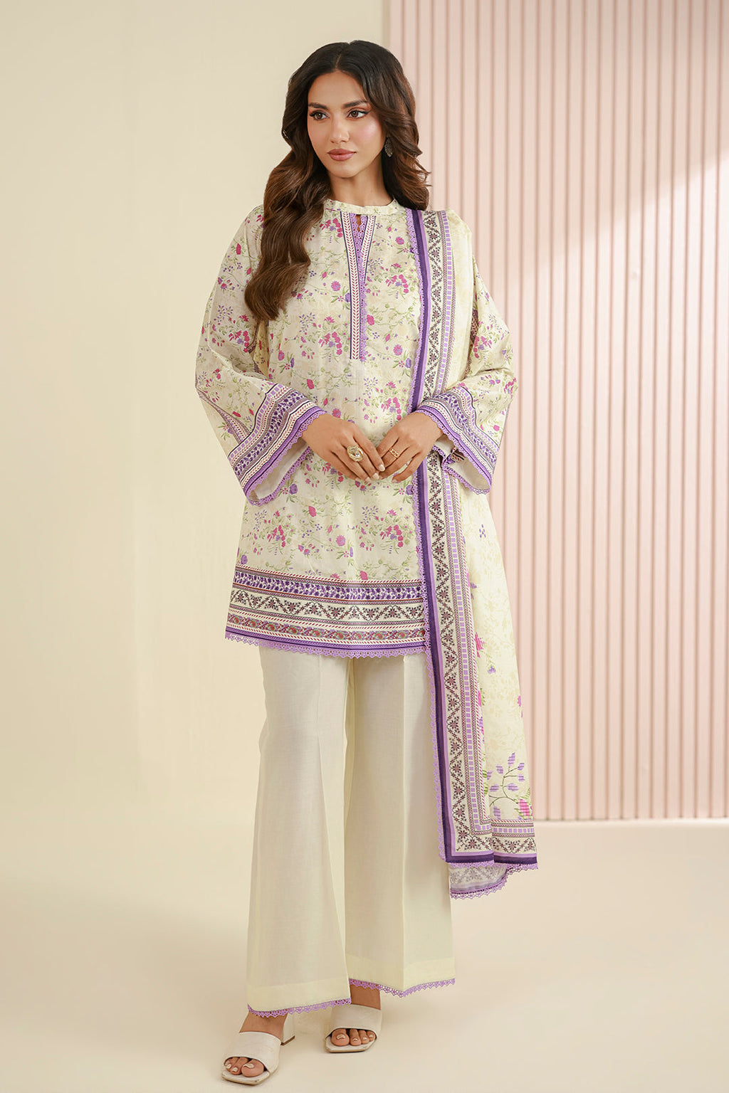 Zellbury | Shirt Shalwar Dupatta | 1015