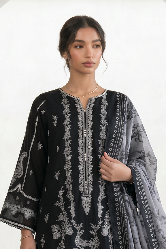 Zellbury | Shirt Shalwar Dupatta | 1028