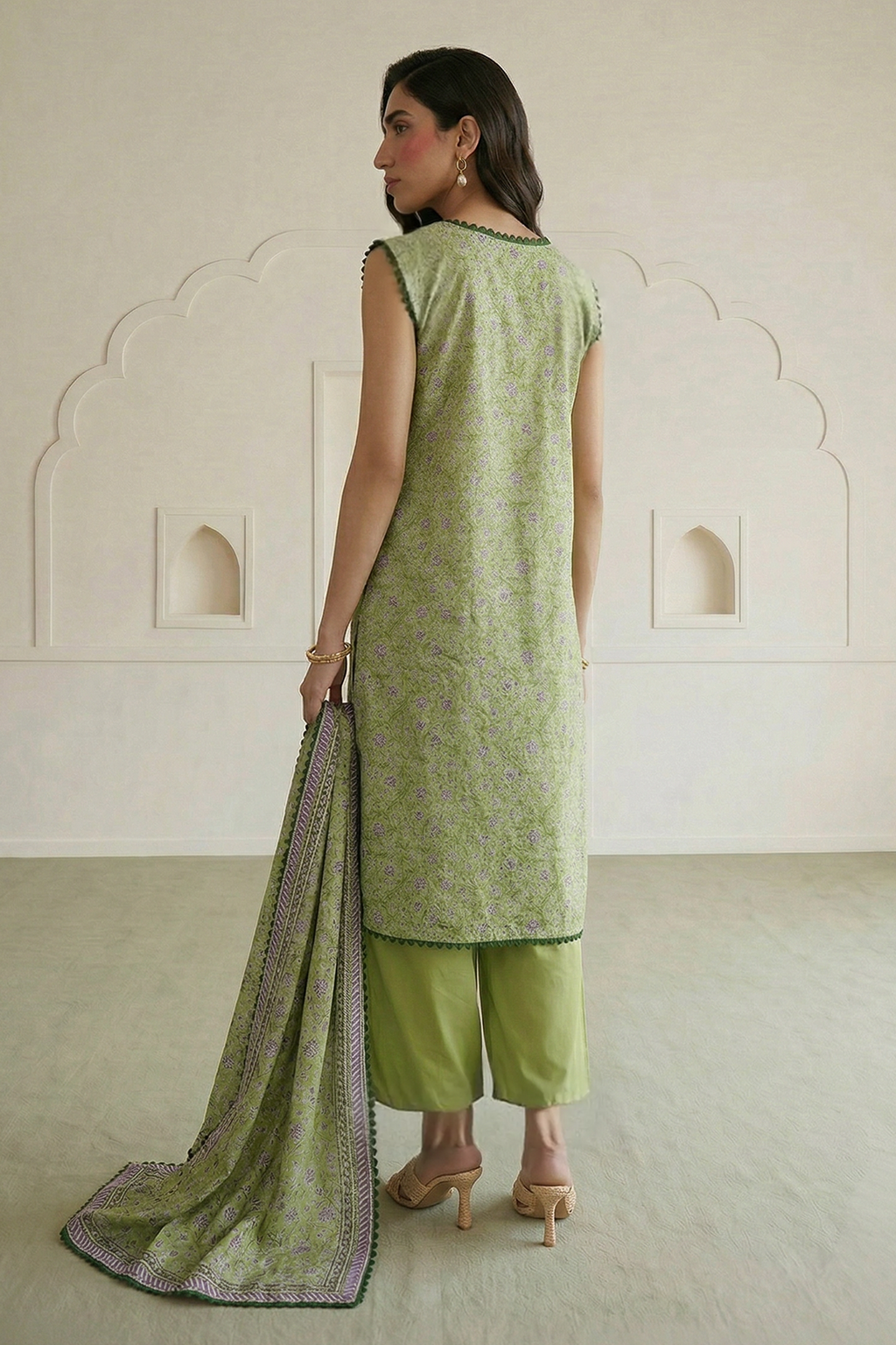 Zellbury | Shirt Shalwar Dupatta | 1086