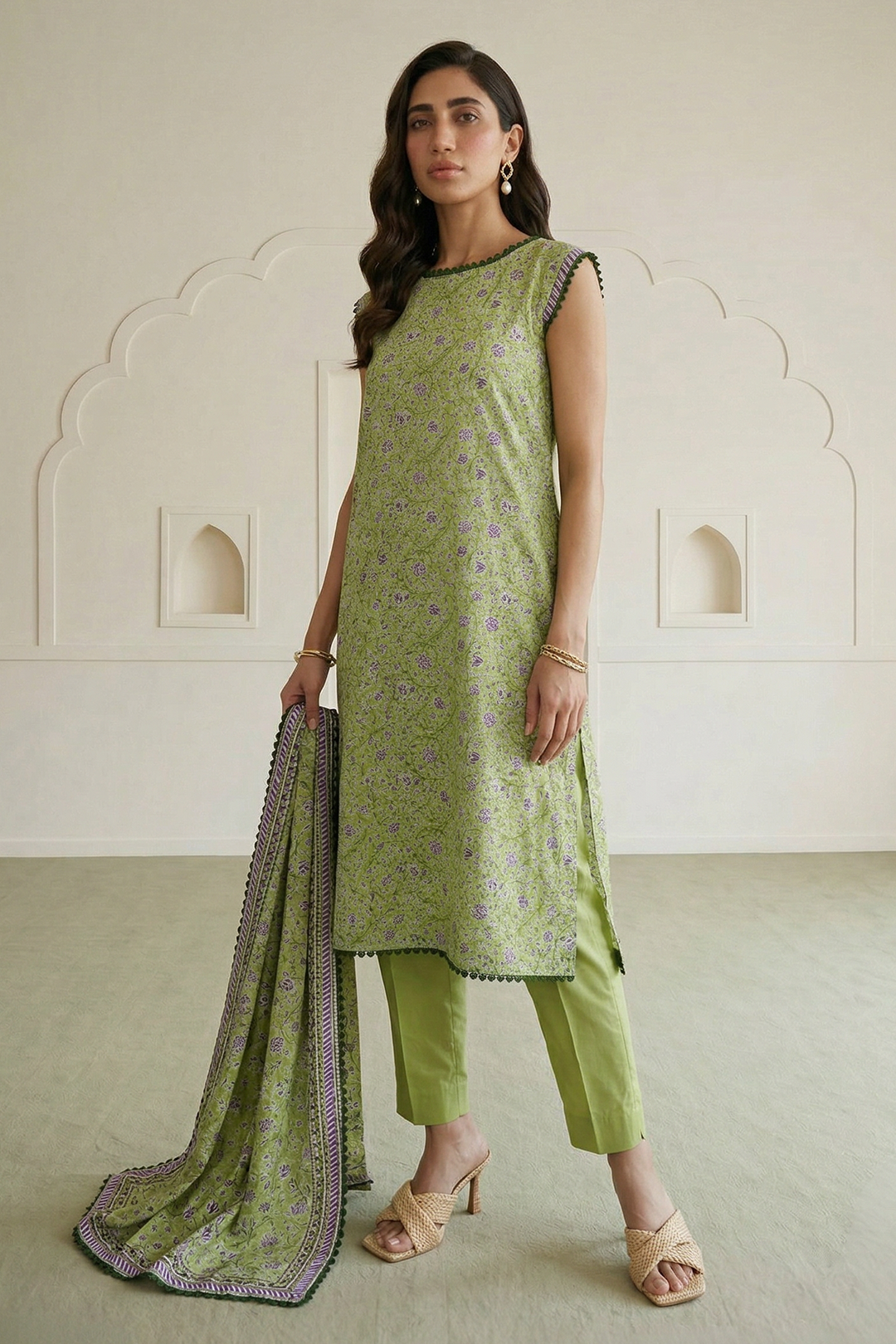 Zellbury | Shirt Shalwar Dupatta | 1086