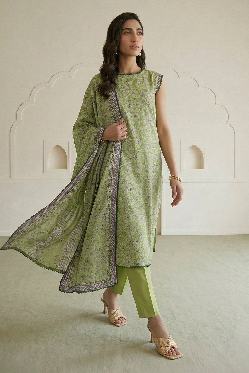 Zellbury | Shirt Shalwar Dupatta | 1086