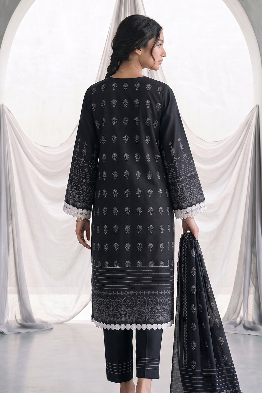 Zellbury | Shirt Shalwar Dupatta | 1090