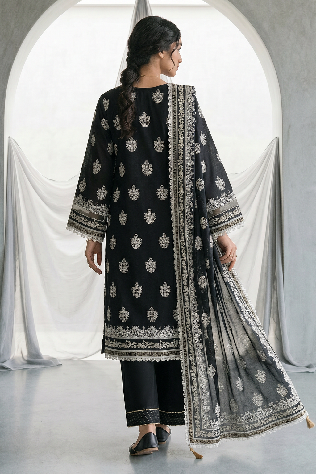 Zellbury | Shirt Shalwar Dupatta | 1094