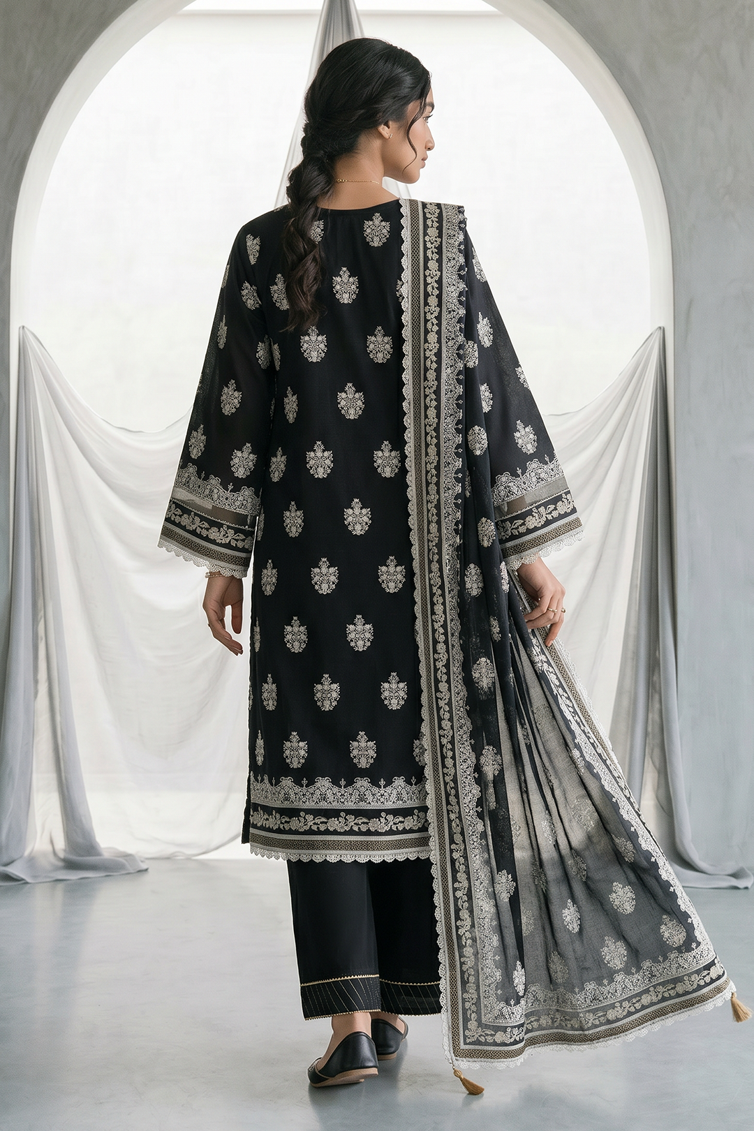 Zellbury | Shirt Shalwar Dupatta | 1094