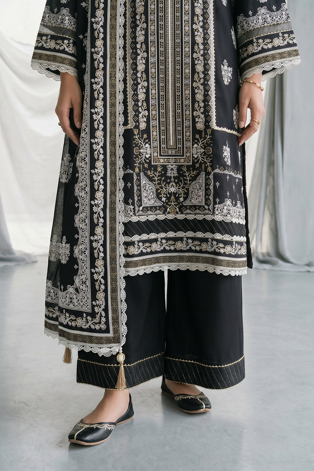 Zellbury | Shirt Shalwar Dupatta | 1094