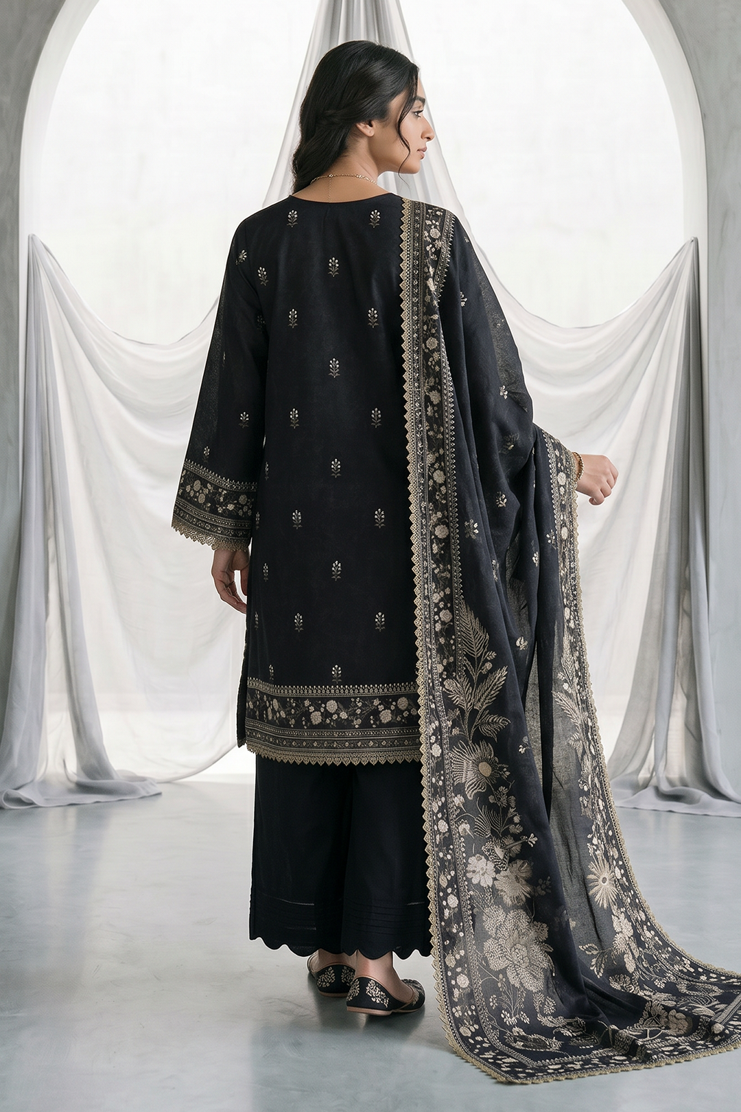 Zellbury | Shirt Shalwar Dupatta | 1158