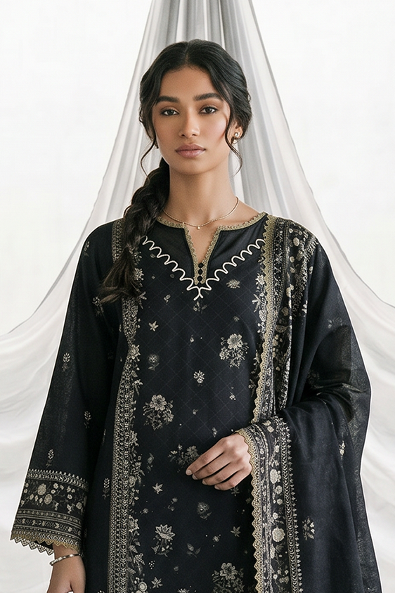 Zellbury | Shirt Shalwar Dupatta | 1158