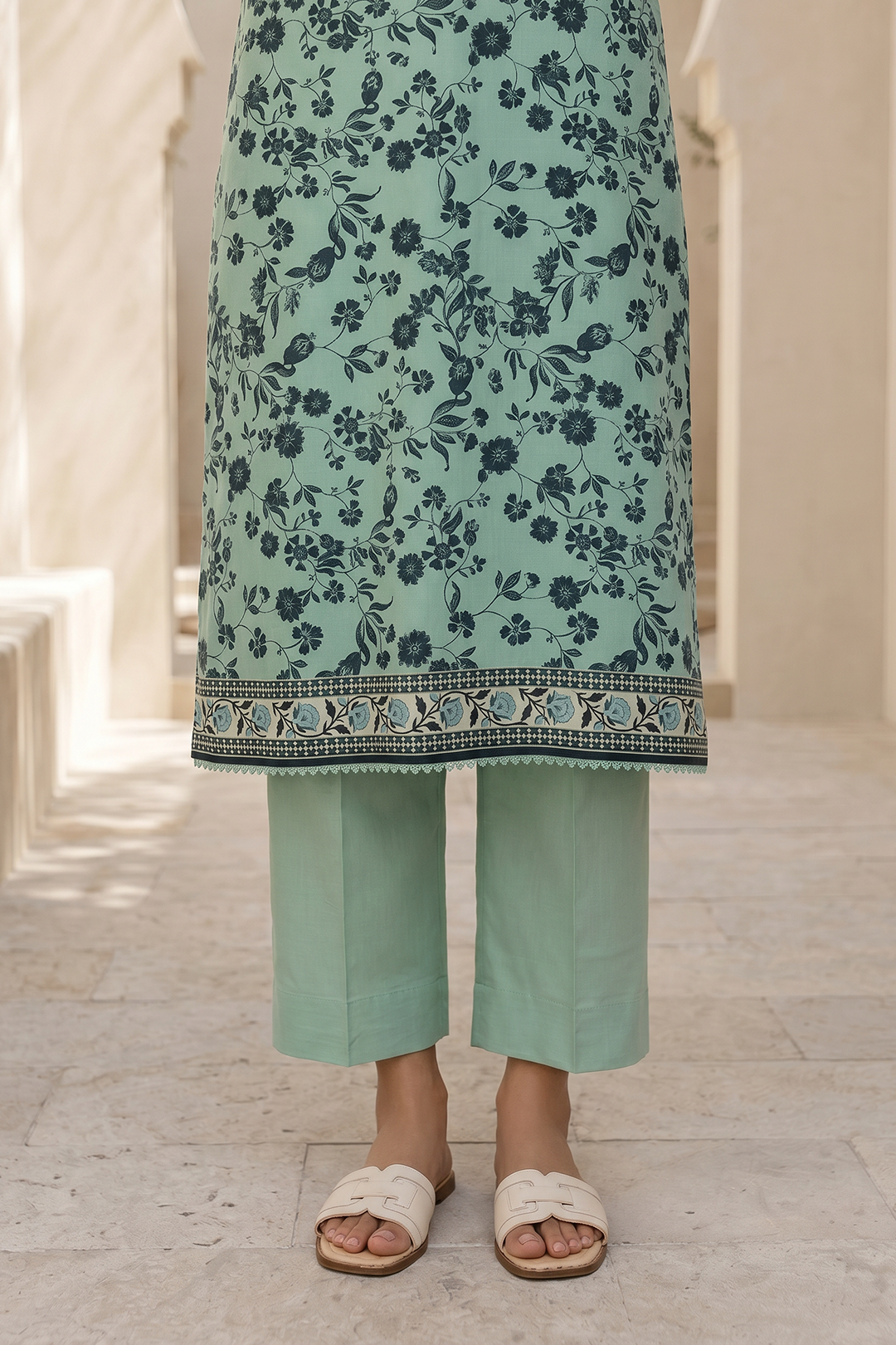 Zellbury | Shirt Shalwar Dupatta | 8048