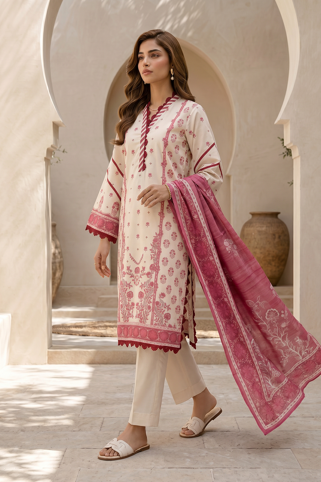 Zellbury | Shirt Shalwar Dupatta | 8049