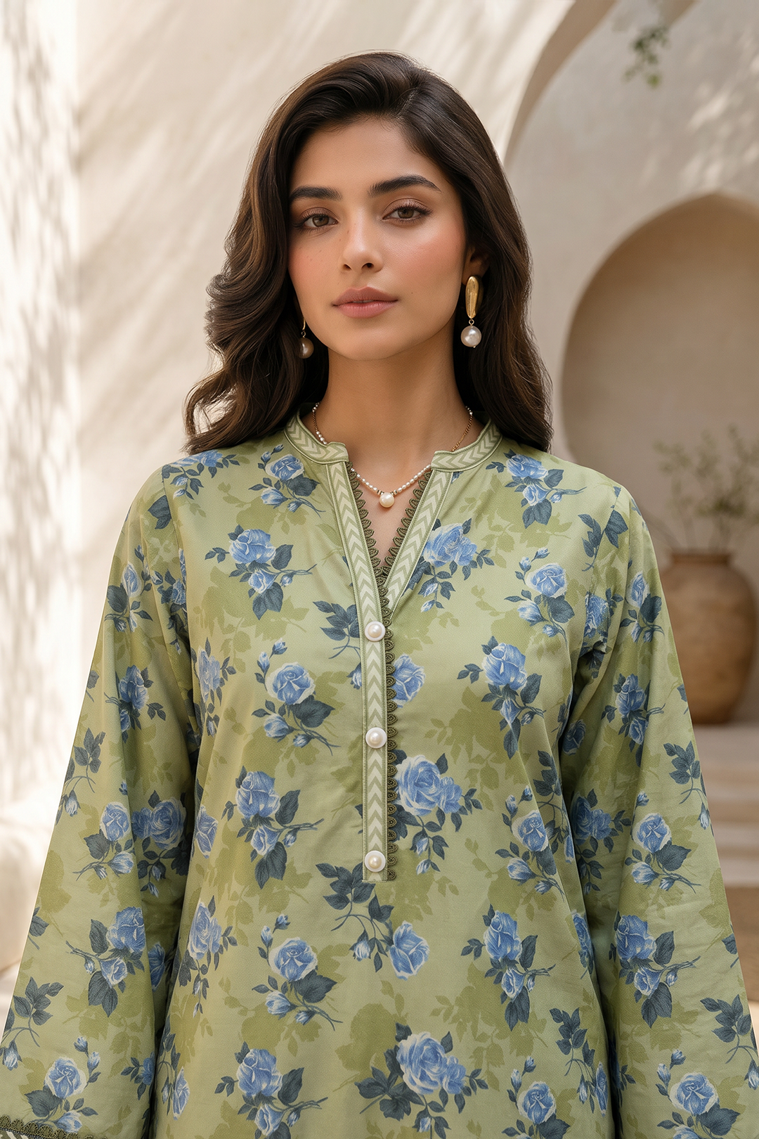 Zellbury | Shirt Shalwar Dupatta | 8050