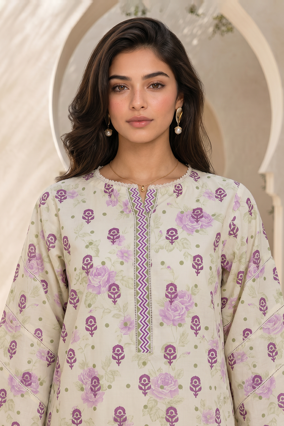Zellbury | Shirt Shalwar Dupatta | 8053