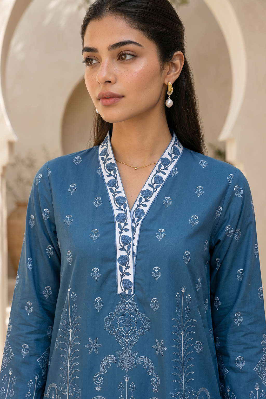 Zellbury | Shirt Shalwar Dupatta | 8056
