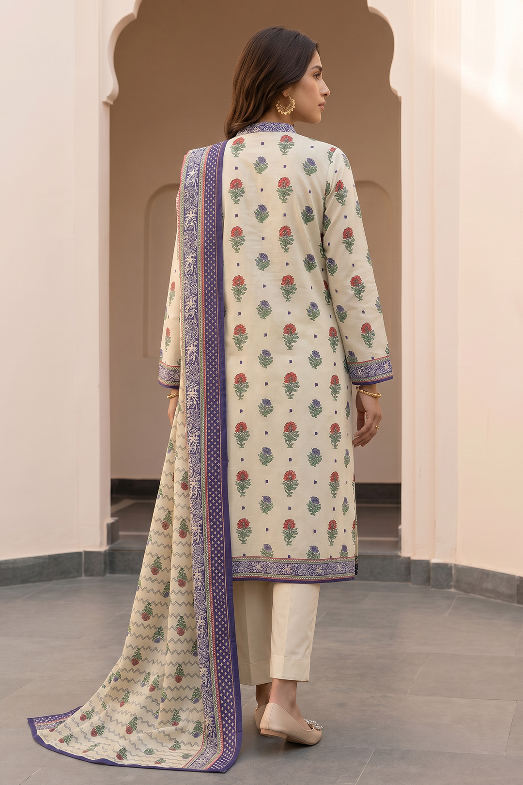Zellbury | Shirt Shalwar Dupatta | 8065